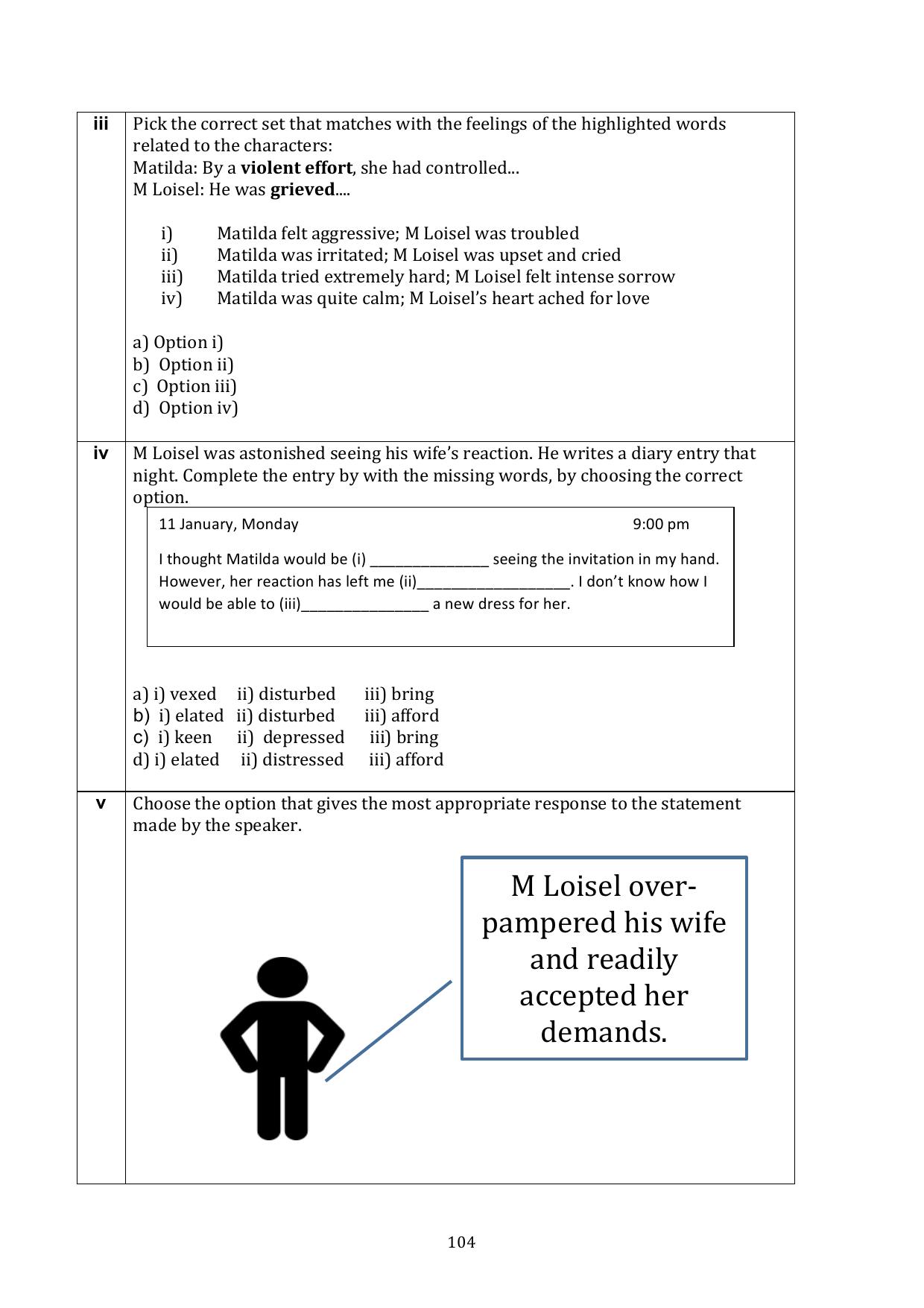 CBSE Class 10 English Question Bank - Page 141