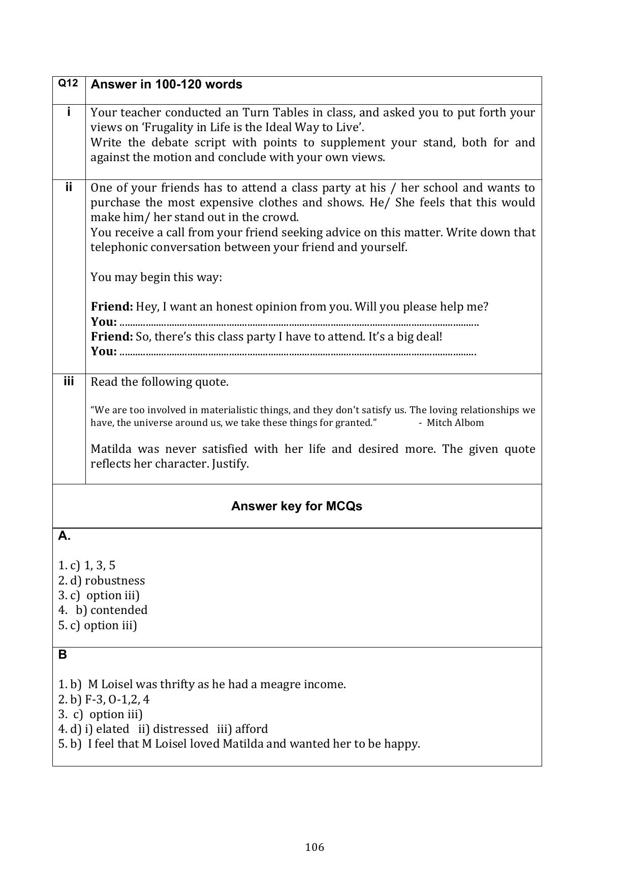 CBSE Class 10 English Question Bank - Page 143