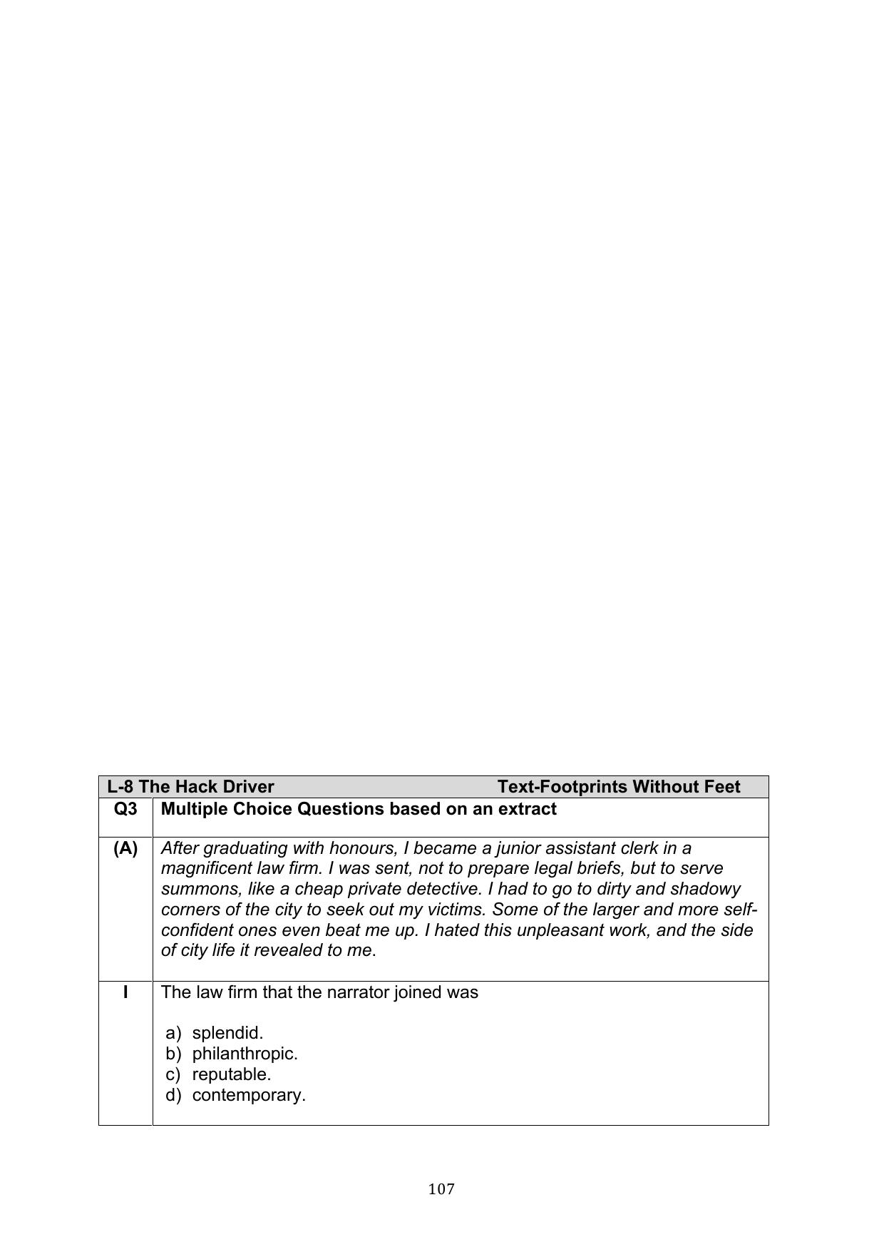 CBSE Class 10 English Question Bank - Page 144
