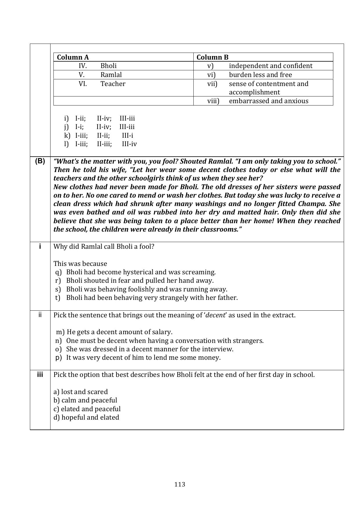 CBSE Class 10 English Question Bank - Page 150