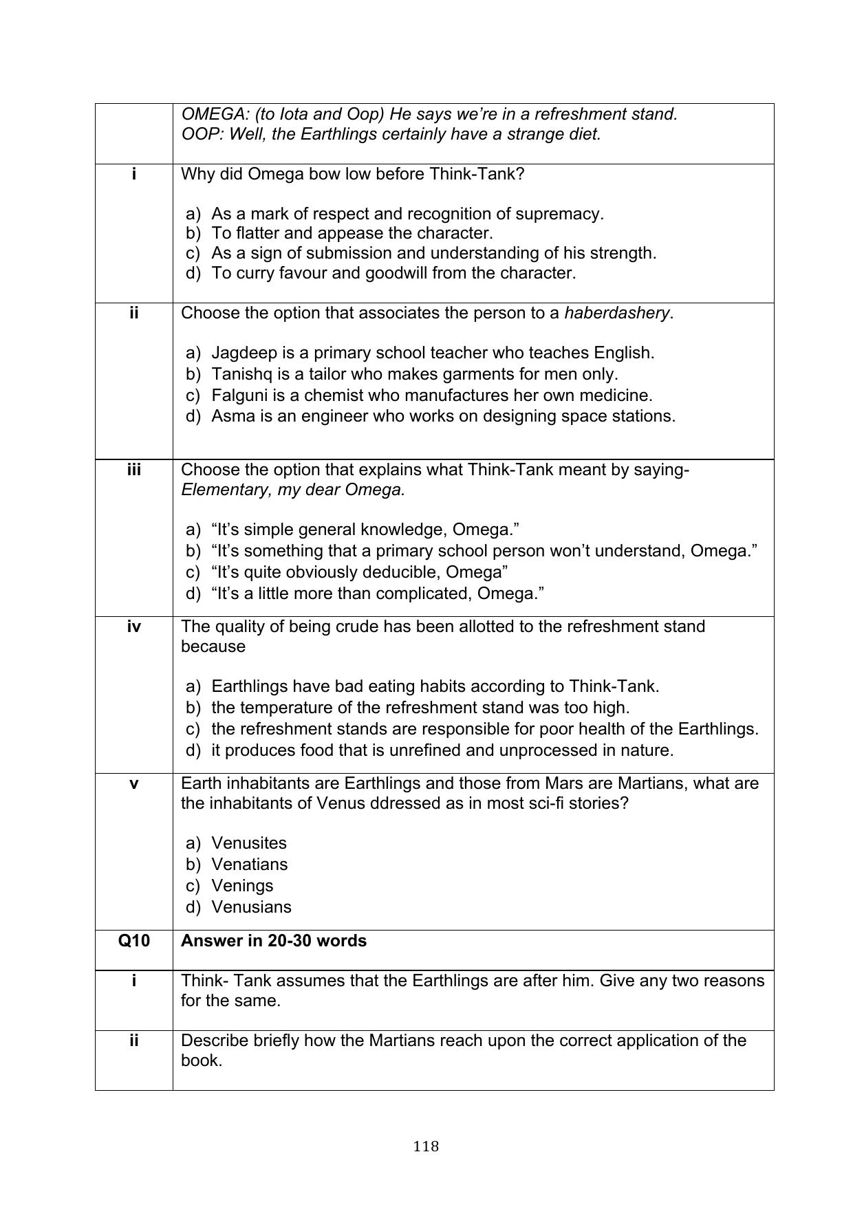 CBSE Class 10 English Question Bank - Page 155
