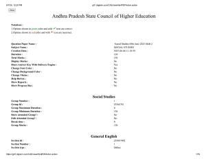 AP EDCET 2025 Social Studies Question Paper with Answer Key (English)