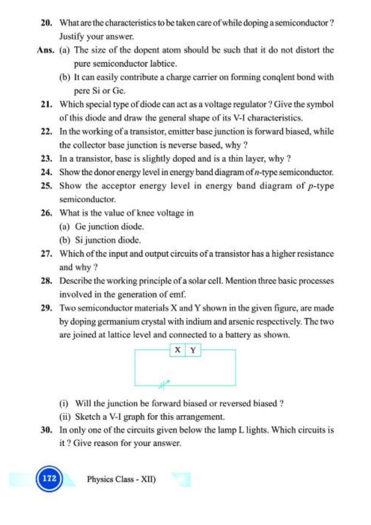 Class 12 Notes, Question & Practice Paper - Physics (Topic 9,10 : Electronic Devices and Communication Systems) - Page 17