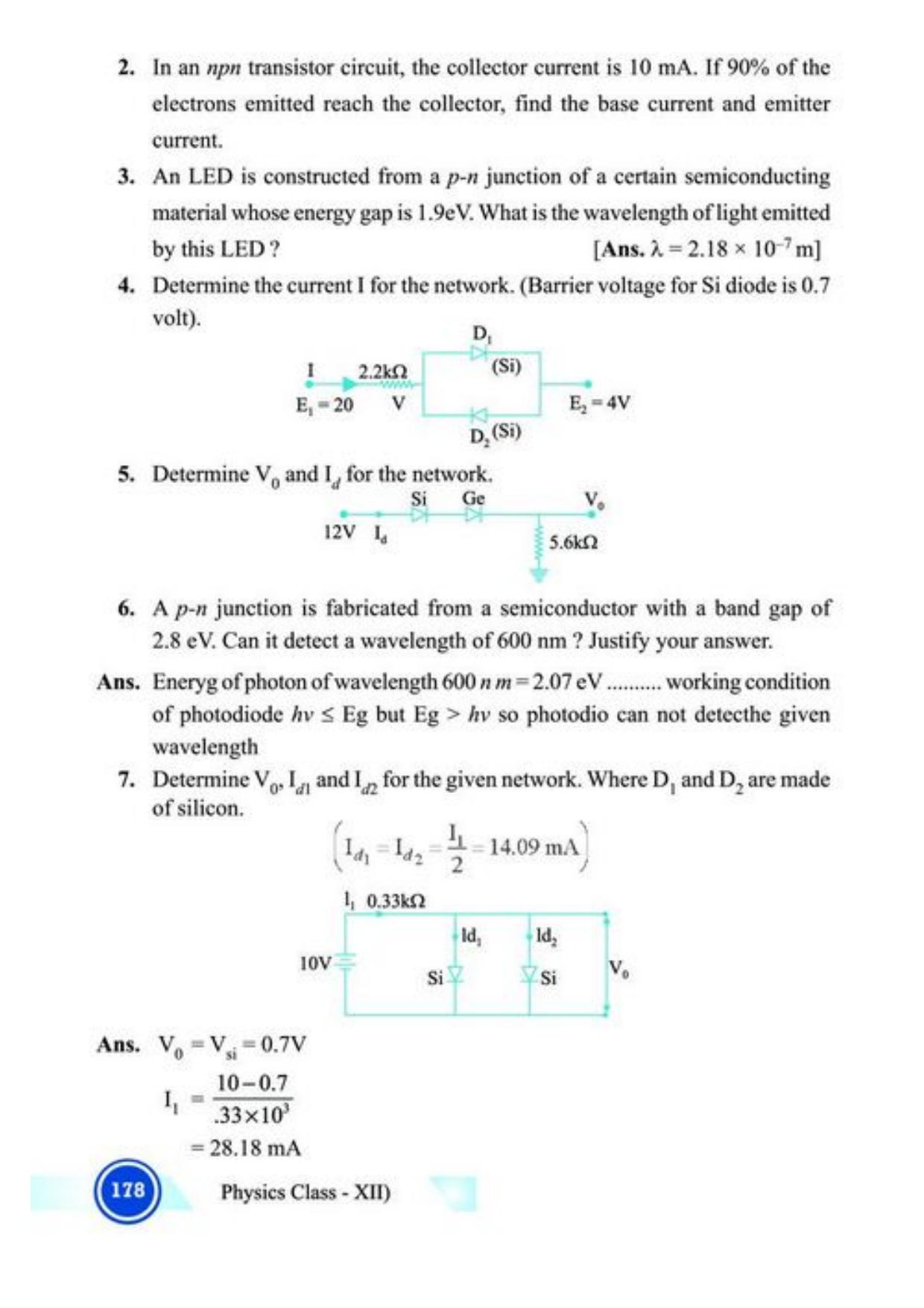 Class 12 Notes, Question & Practice Paper - Physics (Topic 9,10 : Electronic Devices and Communication Systems) - Page 23