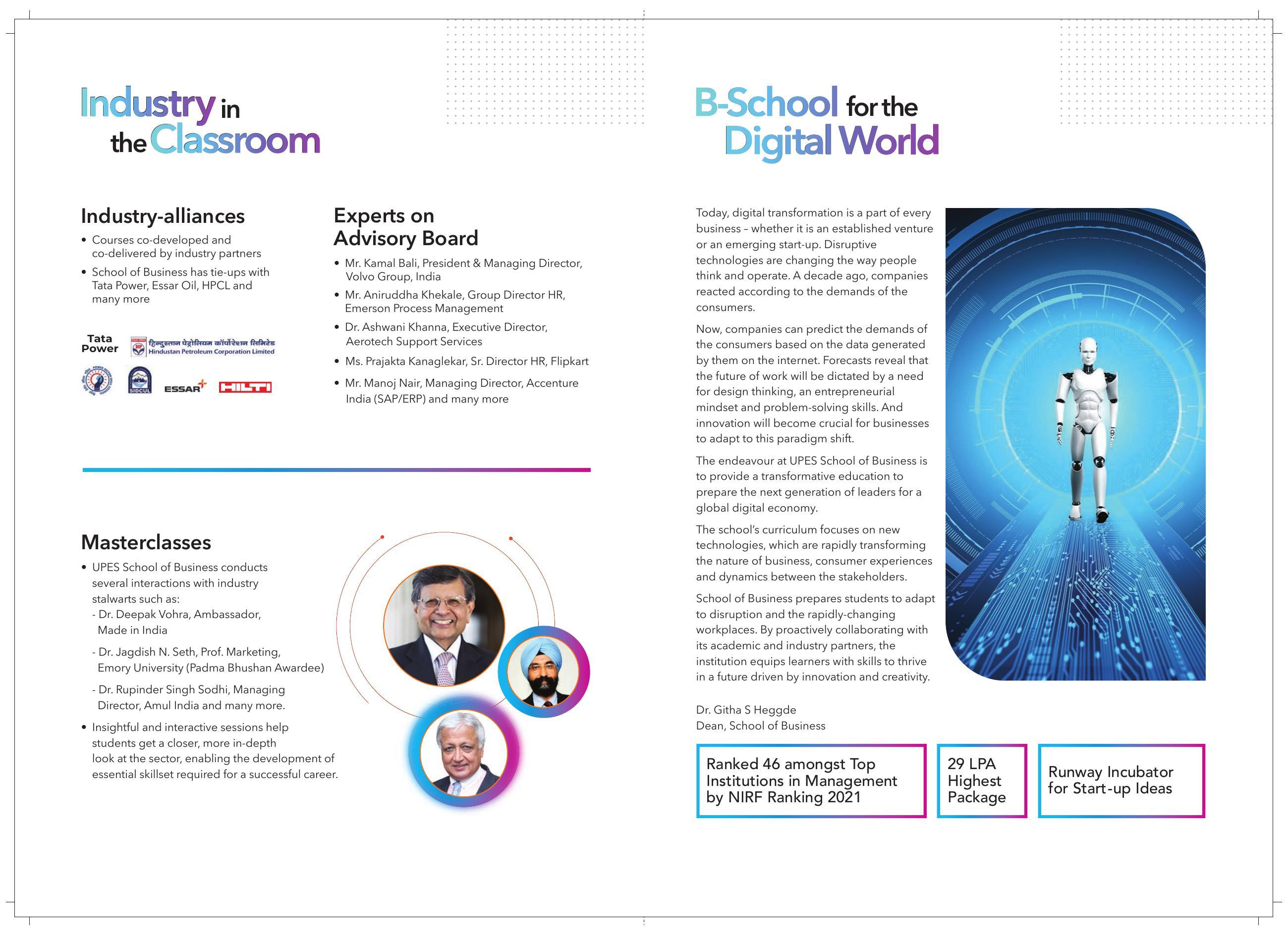 University of Petroleum and Energy Studies (UPES), Dehradun MBA Prospectus 2022 - Page 6