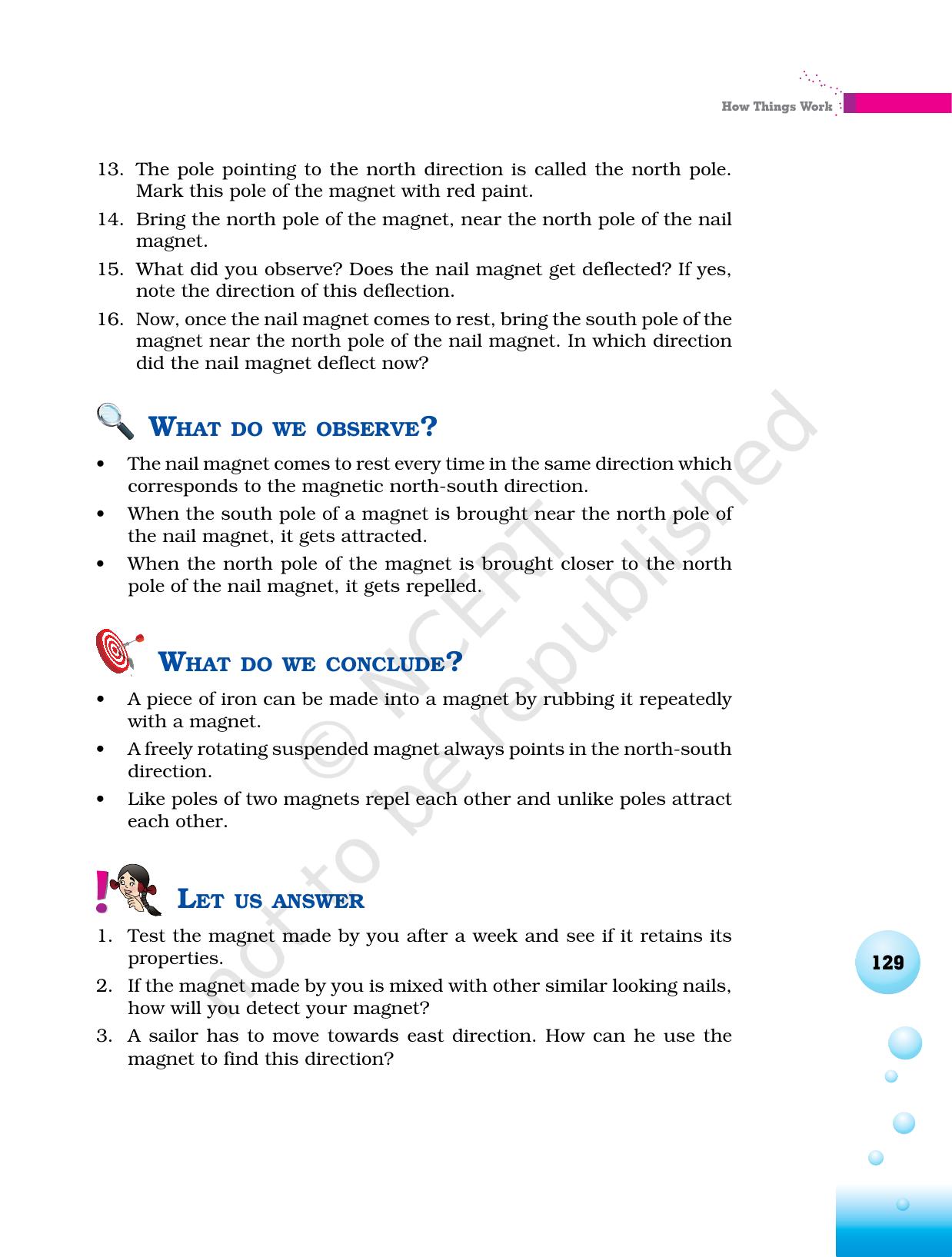 NCERT Laboratory Manuals for Class VI to VIII Science - Theme 5 How things work - Page 6