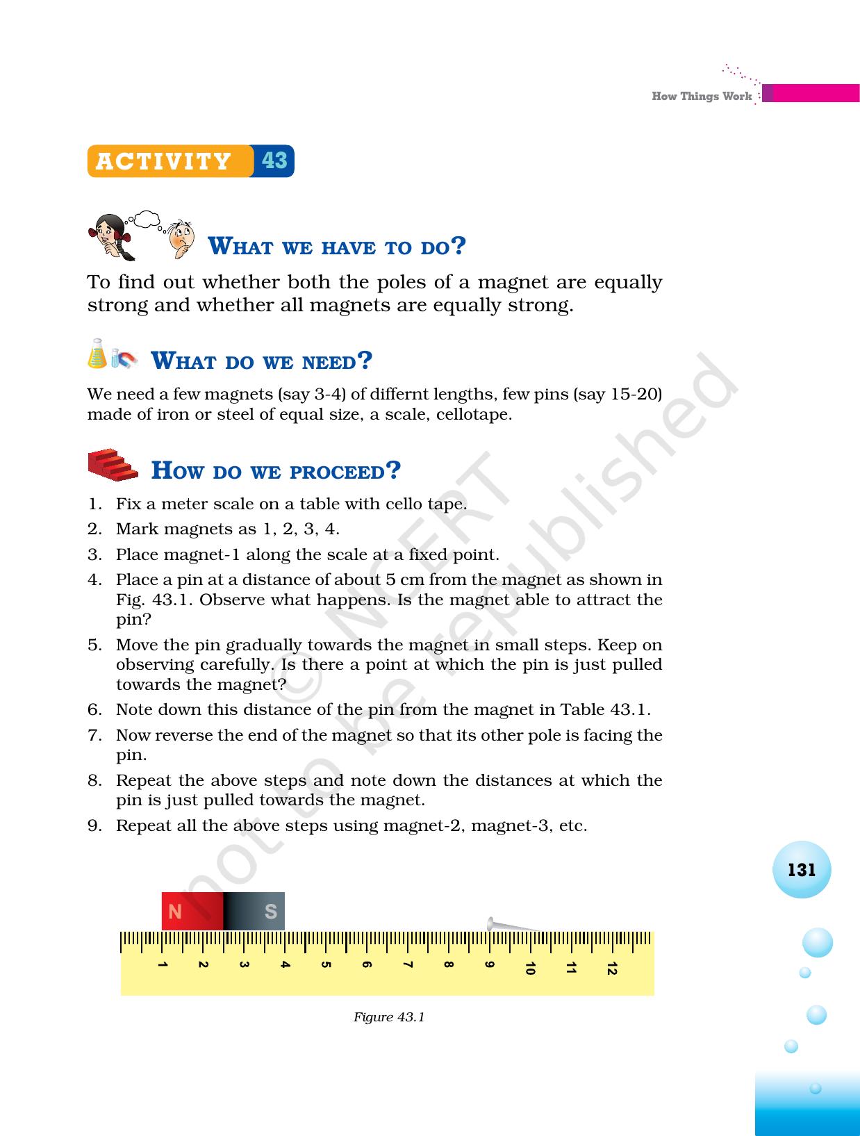 NCERT Laboratory Manuals for Class VI to VIII Science - Theme 5 How things work - Page 8