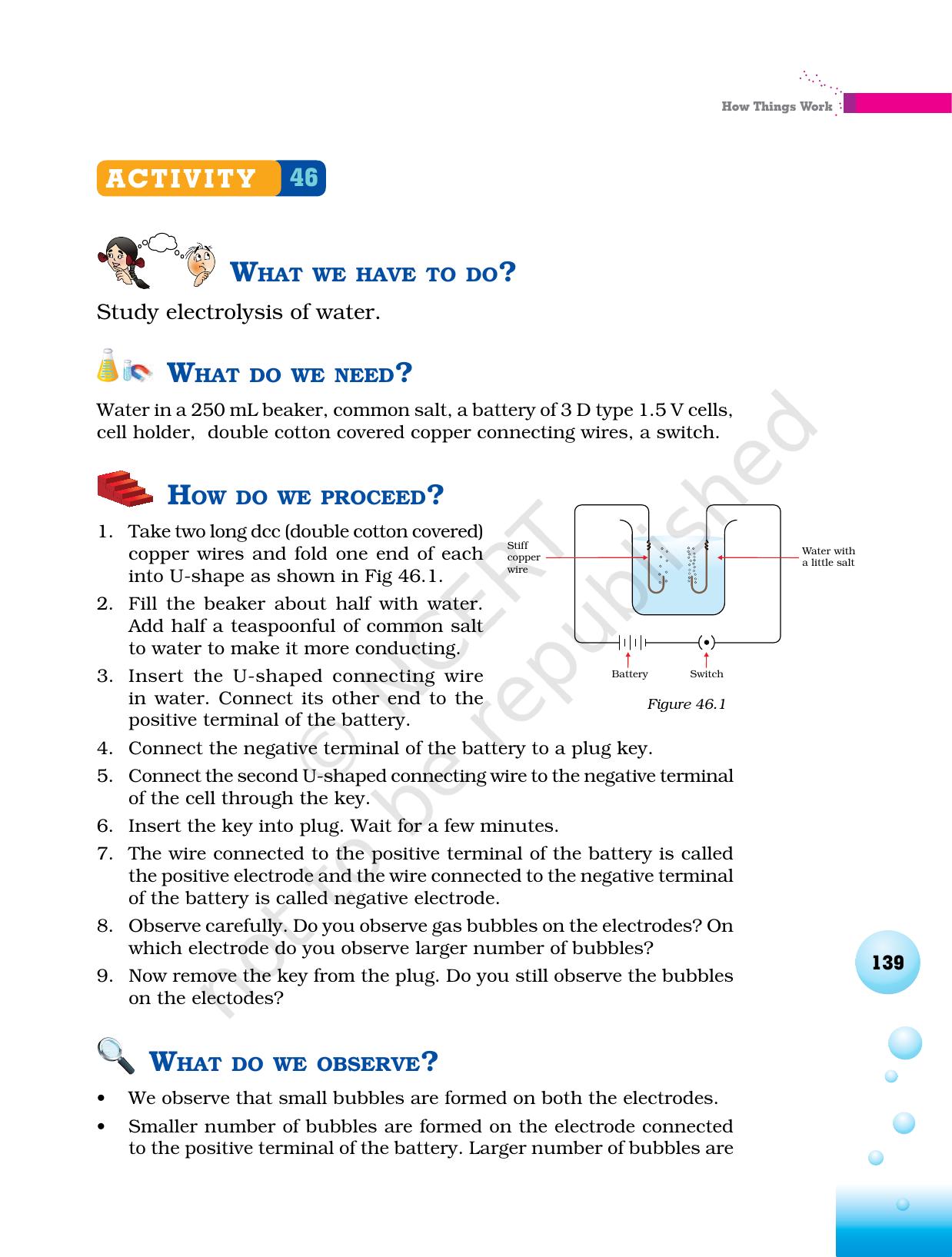 NCERT Laboratory Manuals for Class VI to VIII Science - Theme 5 How things work - Page 16