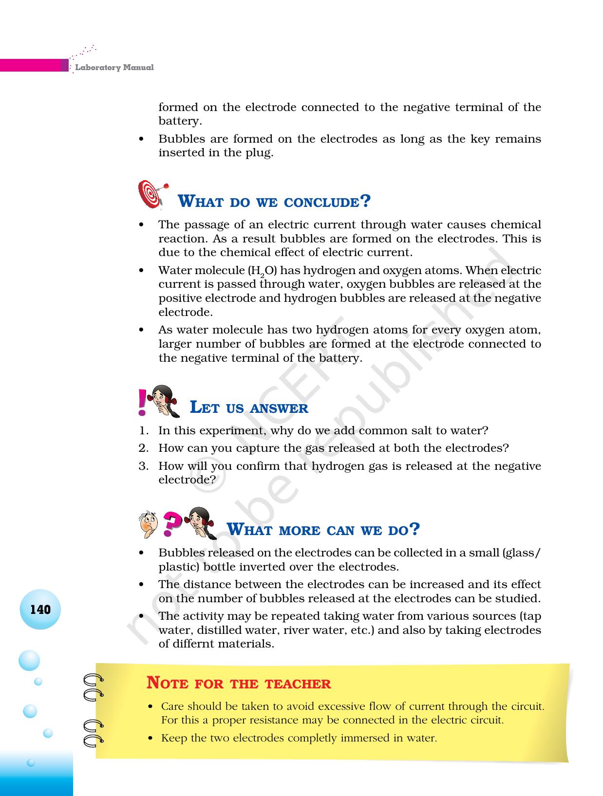 NCERT Laboratory Manuals for Class VI to VIII Science - Theme 5 How things work - Page 17