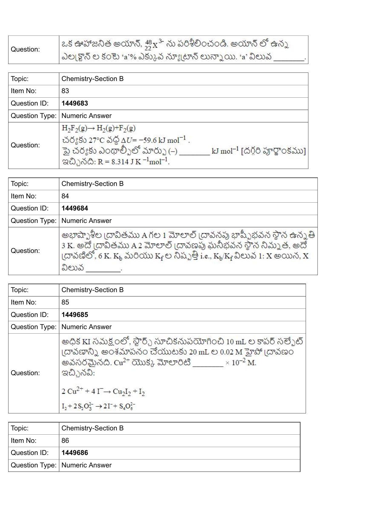 JEE Mains 2022: BTech Telugu (Shift 2) 26-07-2022 Question Paper - Page 30