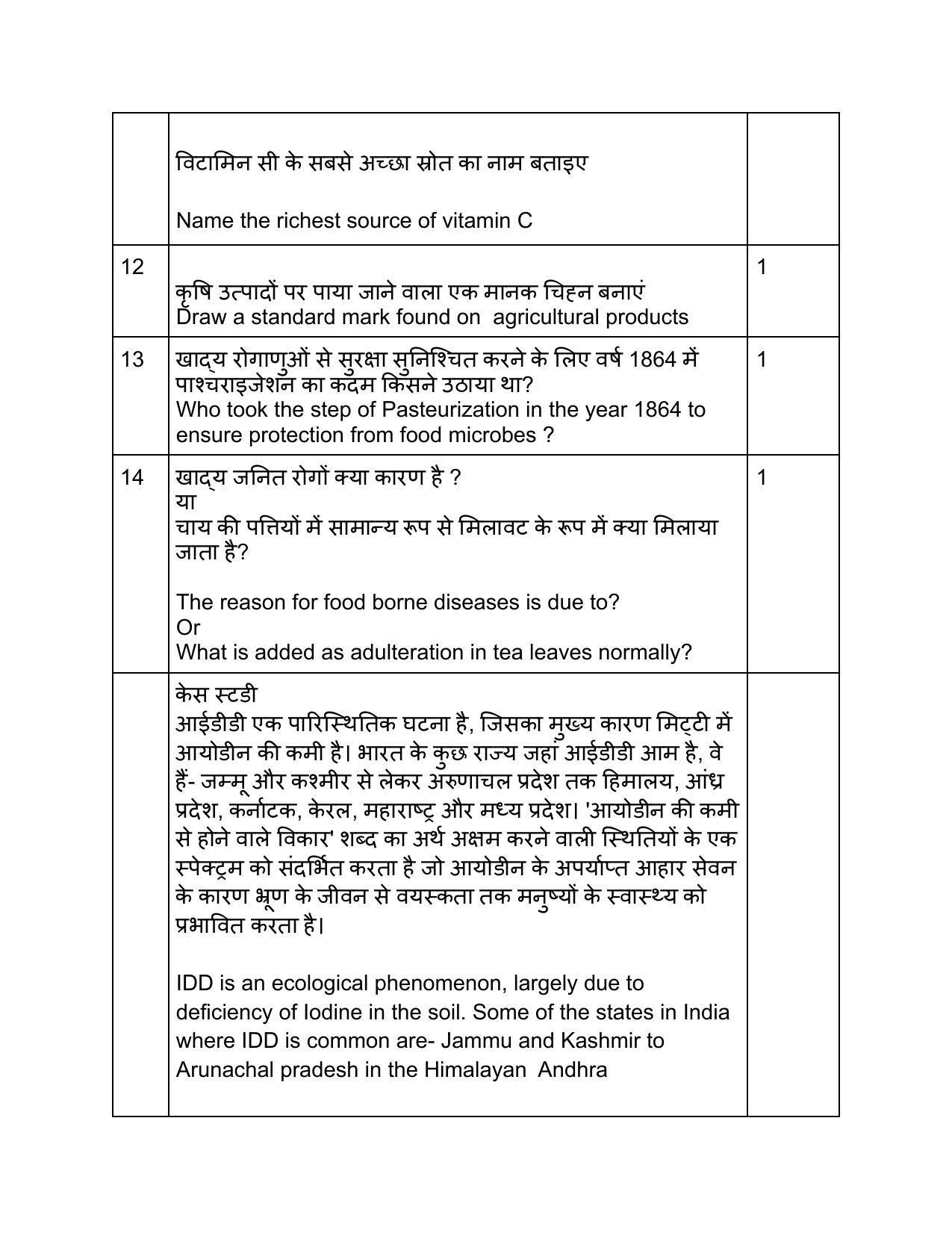 Edudel Class 12 Home Science Sample Question Paper - Page 7