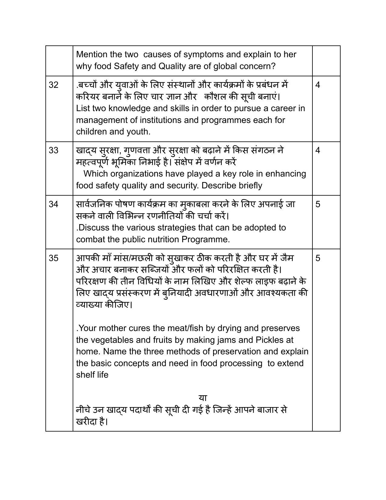 Edudel Class 12 Home Science Sample Question Paper - Page 14