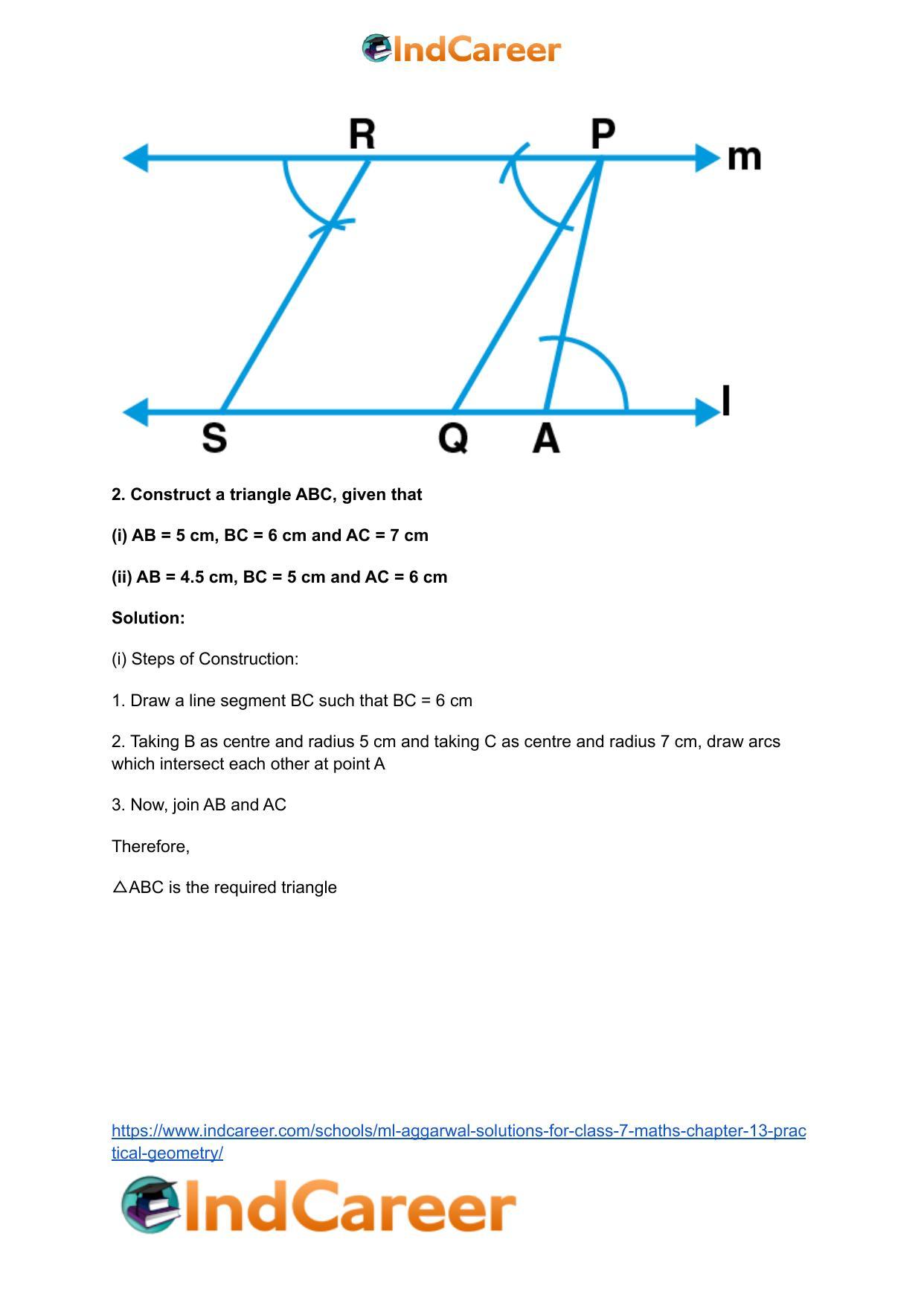 ML Aggarwal Solutions for Class 7 Maths Chapter 14- Symmetry - Page 3
