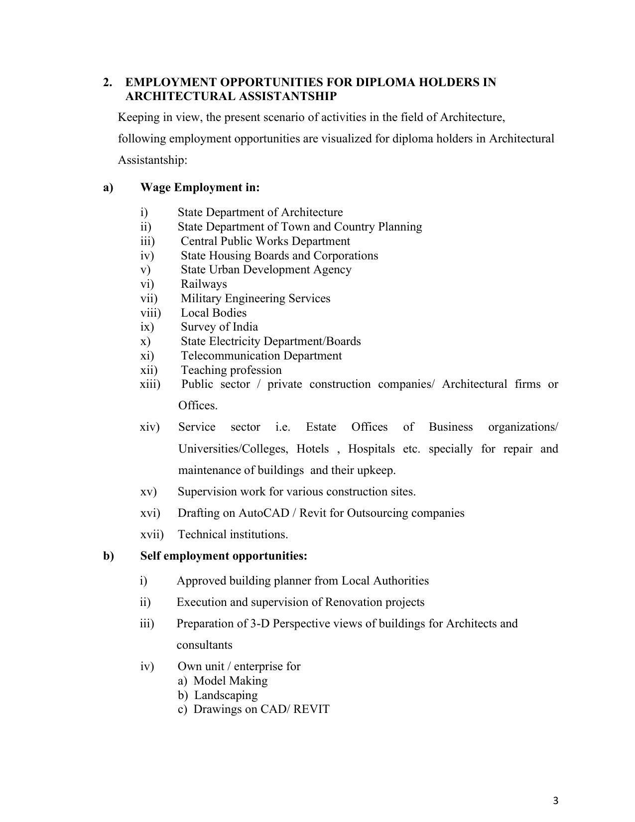 SYLLABUS FOR SEMESTER SYSTEM EFFECTIVE FROM (2021-2022) - ARCHITECTURAL_ASSISTANTSHIP - Page 7