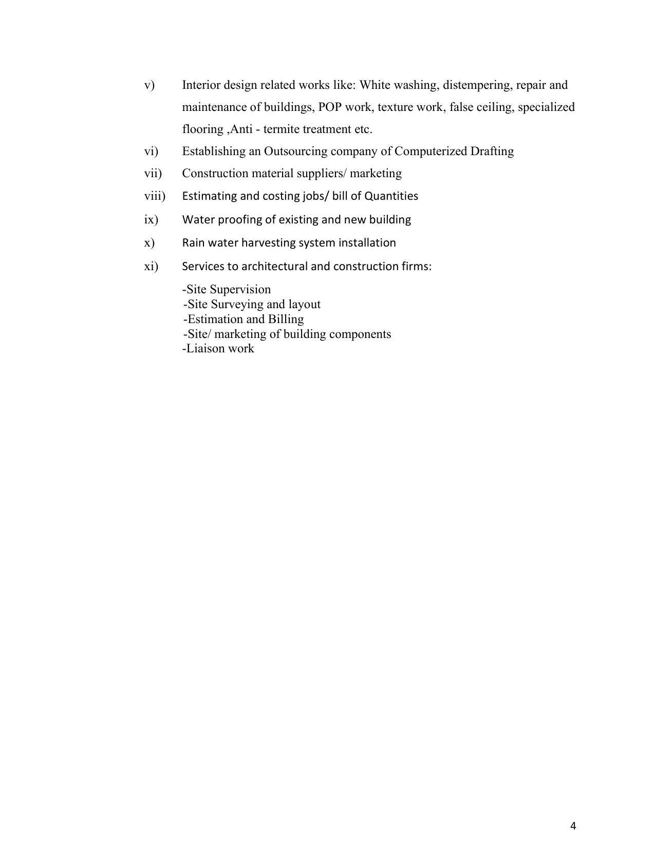 SYLLABUS FOR SEMESTER SYSTEM EFFECTIVE FROM (2021-2022) - ARCHITECTURAL_ASSISTANTSHIP - Page 8