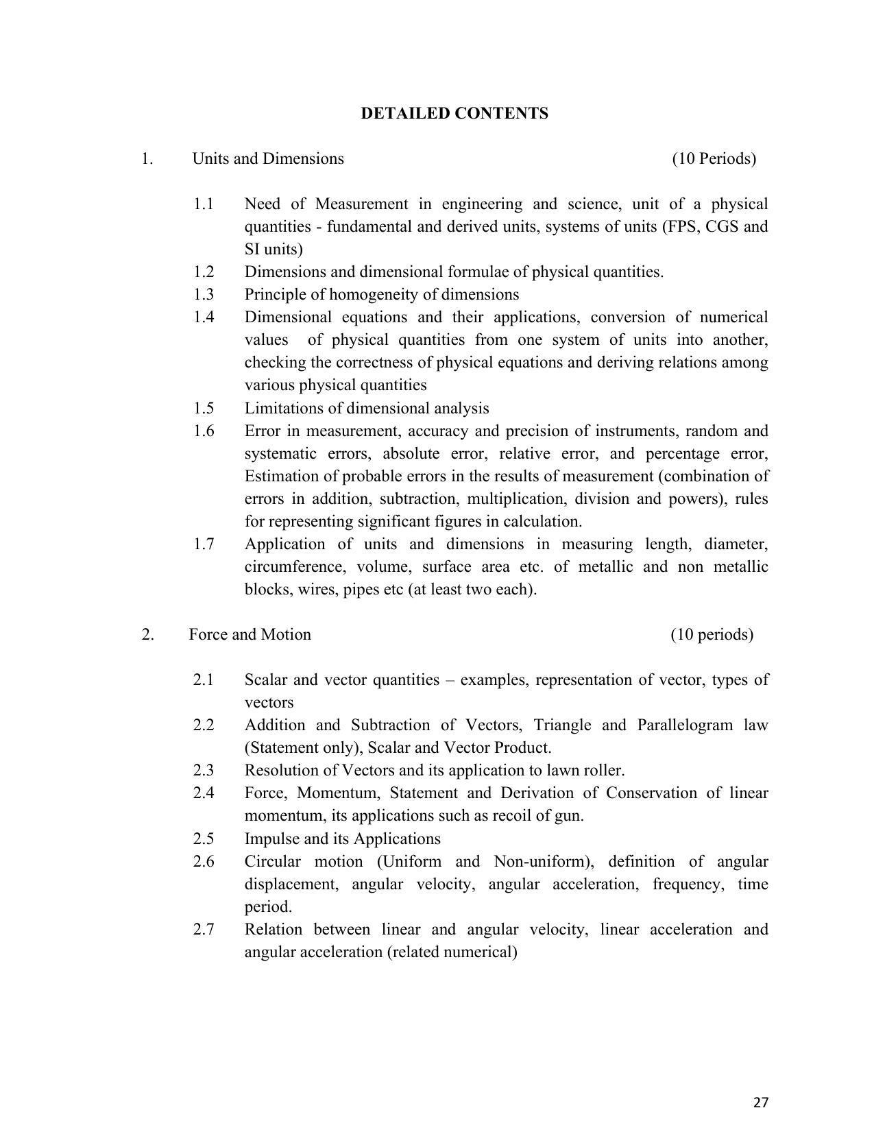 SYLLABUS FOR SEMESTER SYSTEM EFFECTIVE FROM (2021-2022) - ARCHITECTURAL_ASSISTANTSHIP - Page 31