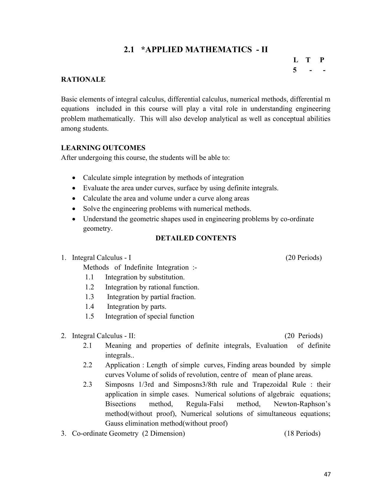 SYLLABUS FOR SEMESTER SYSTEM EFFECTIVE FROM (2021-2022) - ARCHITECTURAL_ASSISTANTSHIP - Page 51