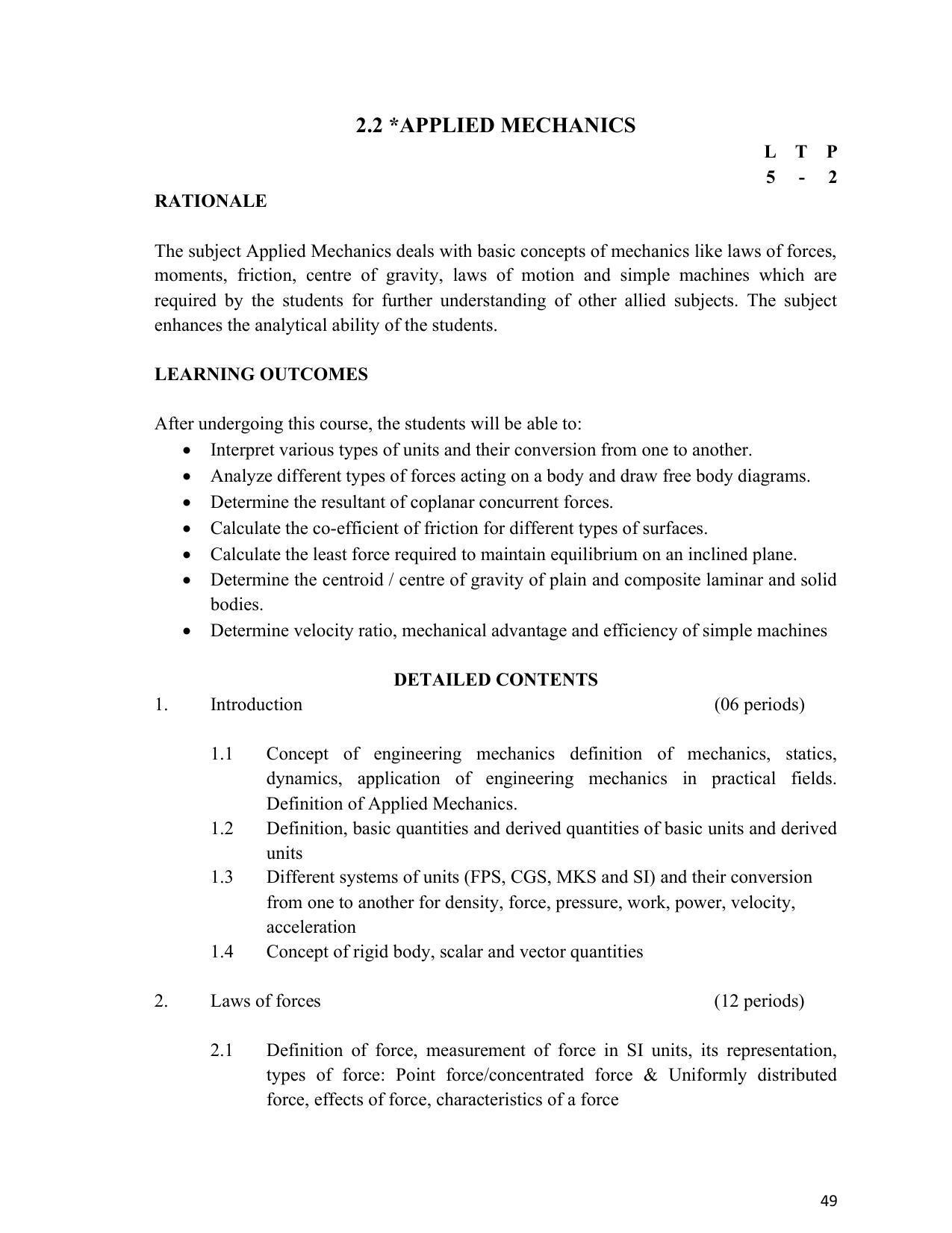 SYLLABUS FOR SEMESTER SYSTEM EFFECTIVE FROM (2021-2022) - ARCHITECTURAL_ASSISTANTSHIP - Page 53