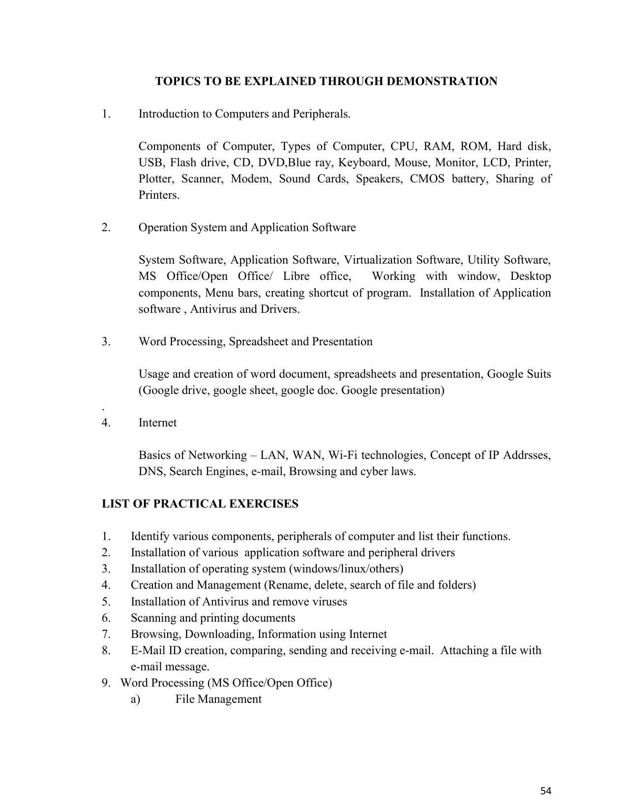 SYLLABUS FOR SEMESTER SYSTEM EFFECTIVE FROM (2021-2022) - ARCHITECTURAL_ASSISTANTSHIP - Page 58