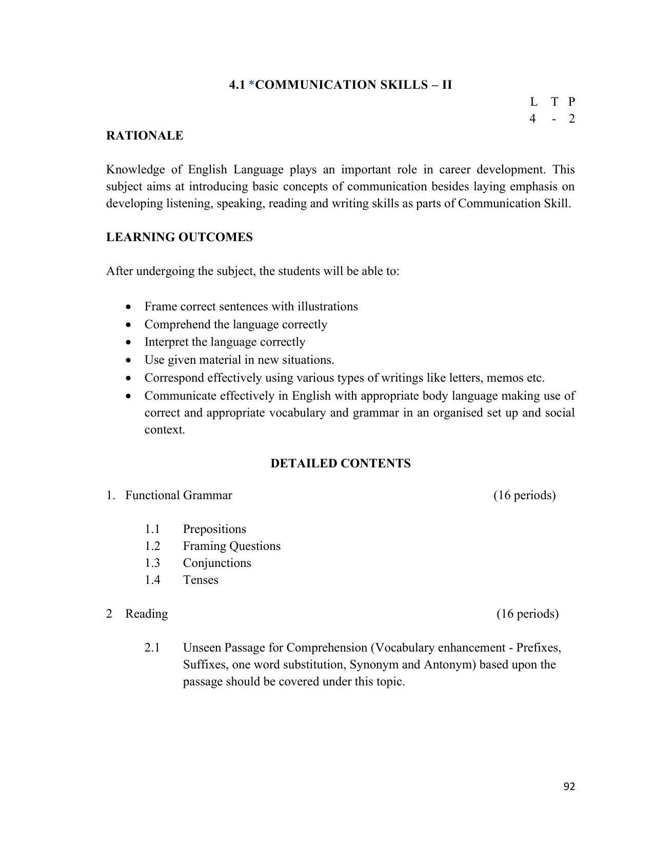 SYLLABUS FOR SEMESTER SYSTEM EFFECTIVE FROM (2021-2022) - ARCHITECTURAL_ASSISTANTSHIP - Page 96