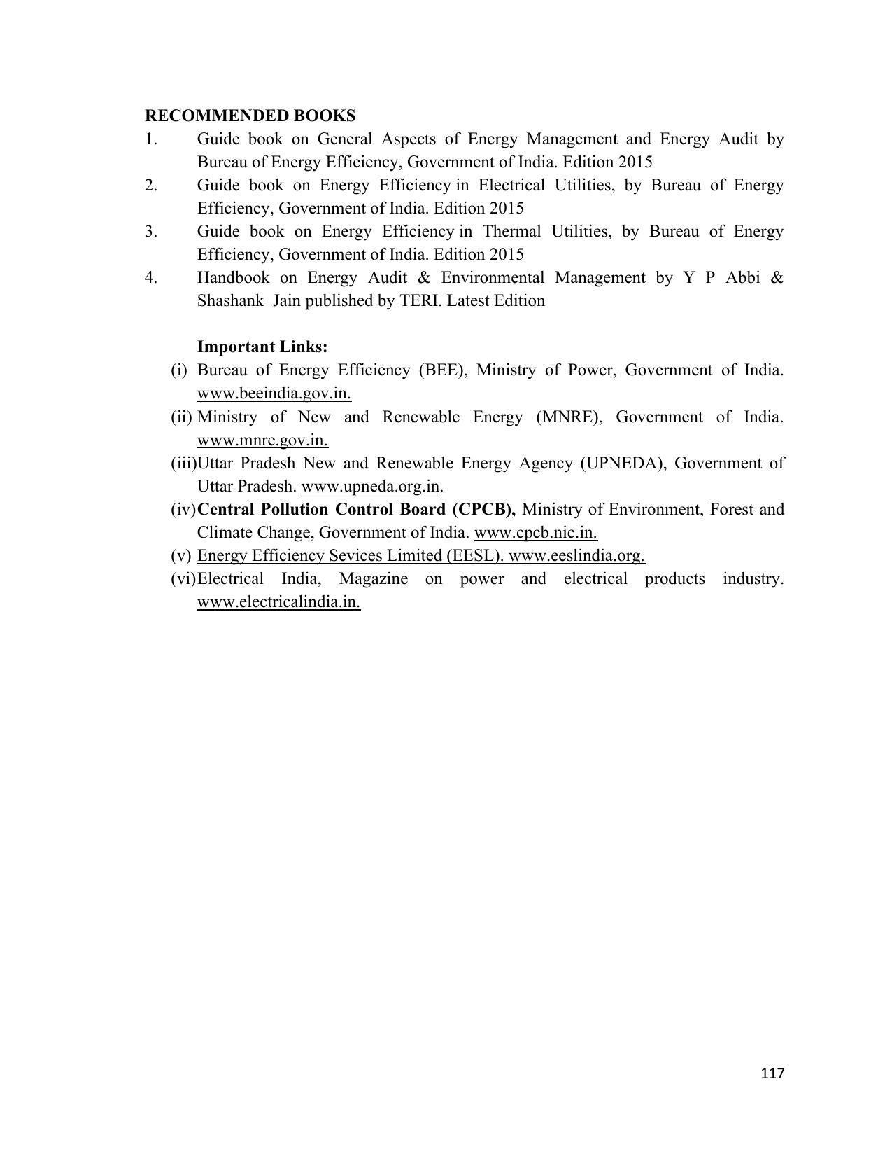 SYLLABUS FOR SEMESTER SYSTEM EFFECTIVE FROM (2021-2022) - ARCHITECTURAL_ASSISTANTSHIP - Page 121