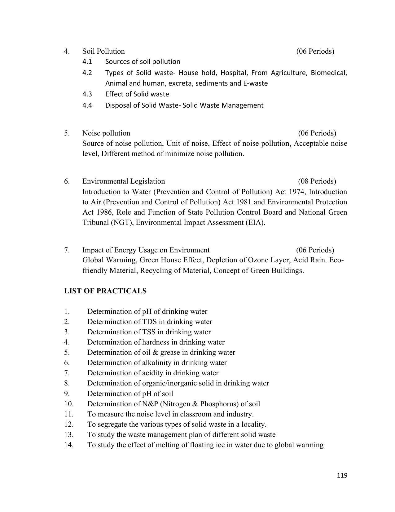 SYLLABUS FOR SEMESTER SYSTEM EFFECTIVE FROM (2021-2022) - ARCHITECTURAL_ASSISTANTSHIP - Page 123