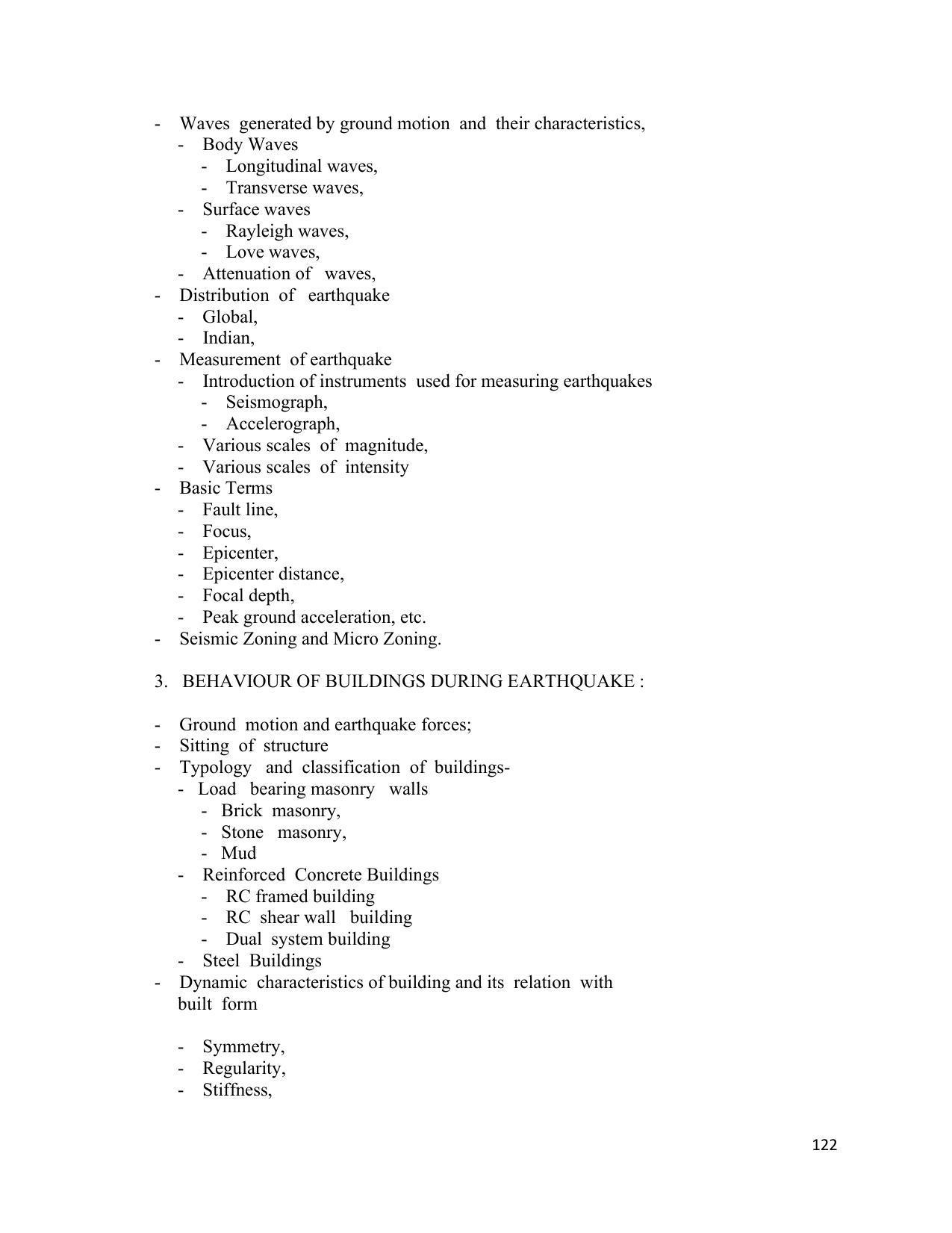 SYLLABUS FOR SEMESTER SYSTEM EFFECTIVE FROM (2021-2022) - ARCHITECTURAL_ASSISTANTSHIP - Page 126