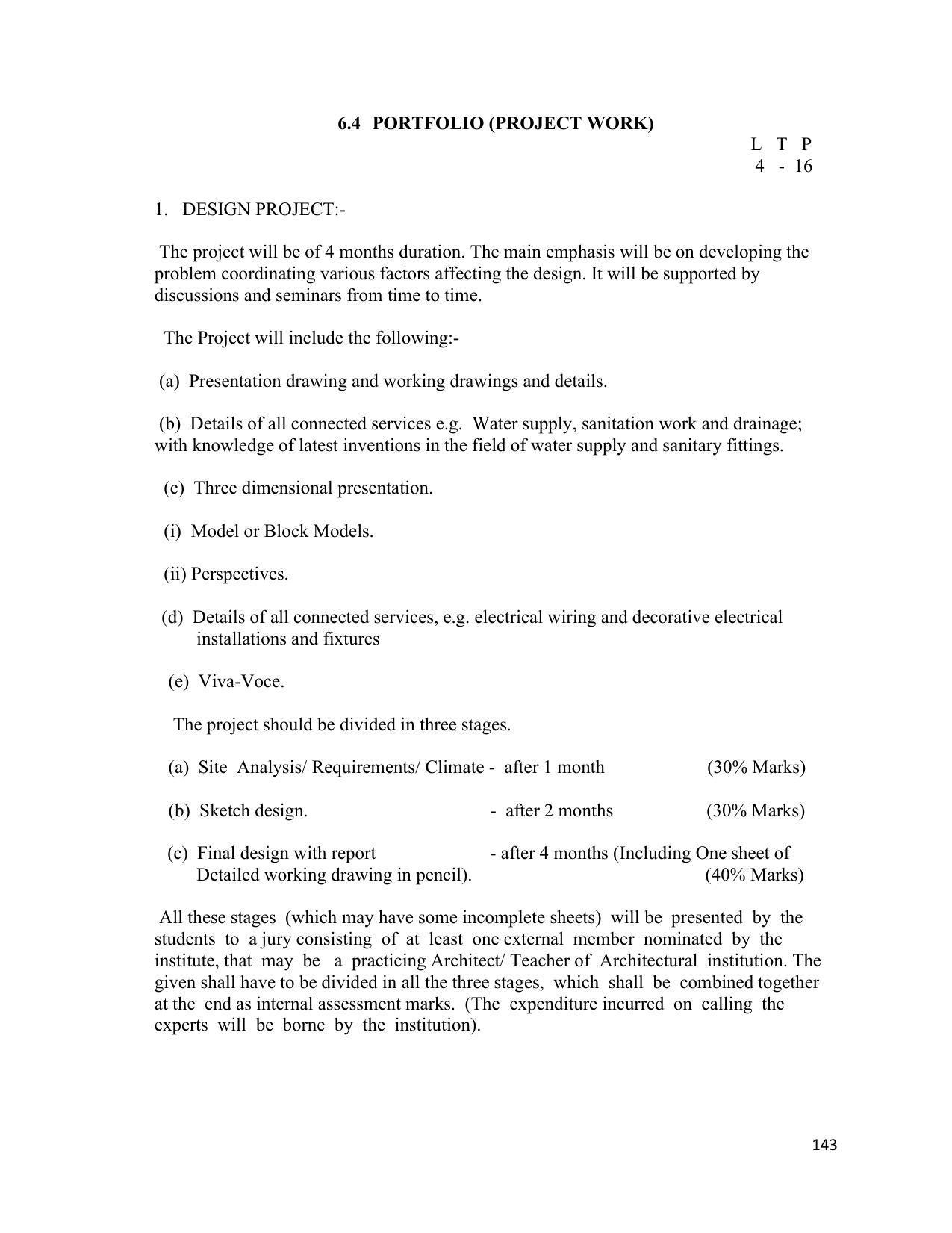 SYLLABUS FOR SEMESTER SYSTEM EFFECTIVE FROM (2021-2022) - ARCHITECTURAL_ASSISTANTSHIP - Page 147