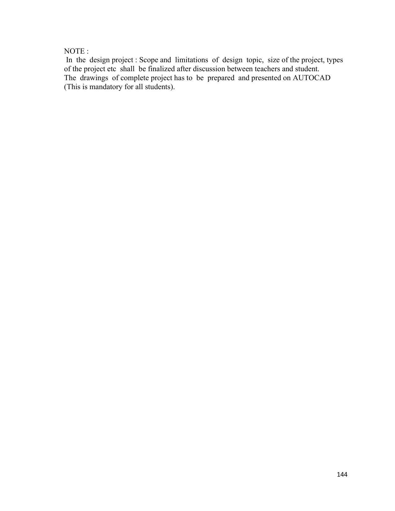 SYLLABUS FOR SEMESTER SYSTEM EFFECTIVE FROM (2021-2022) - ARCHITECTURAL_ASSISTANTSHIP - Page 148