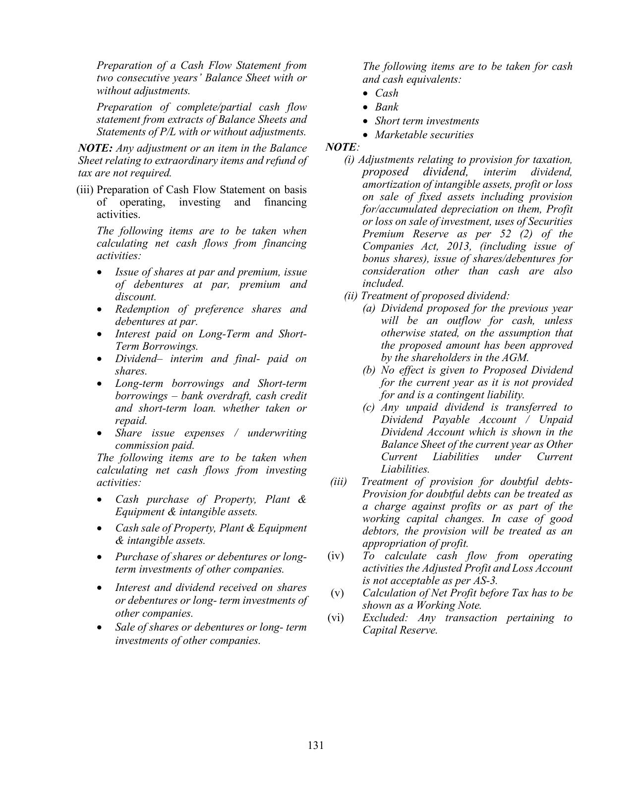ISC Class XI & XII Accounts Syllabus - Page 13