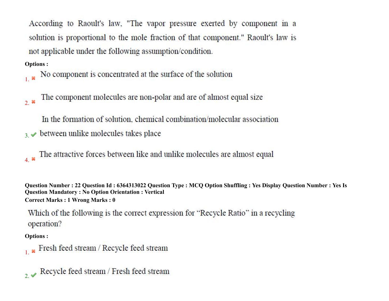 TS PGECET 2021: (CH) Chemical Engineering Question Papers - Page 16