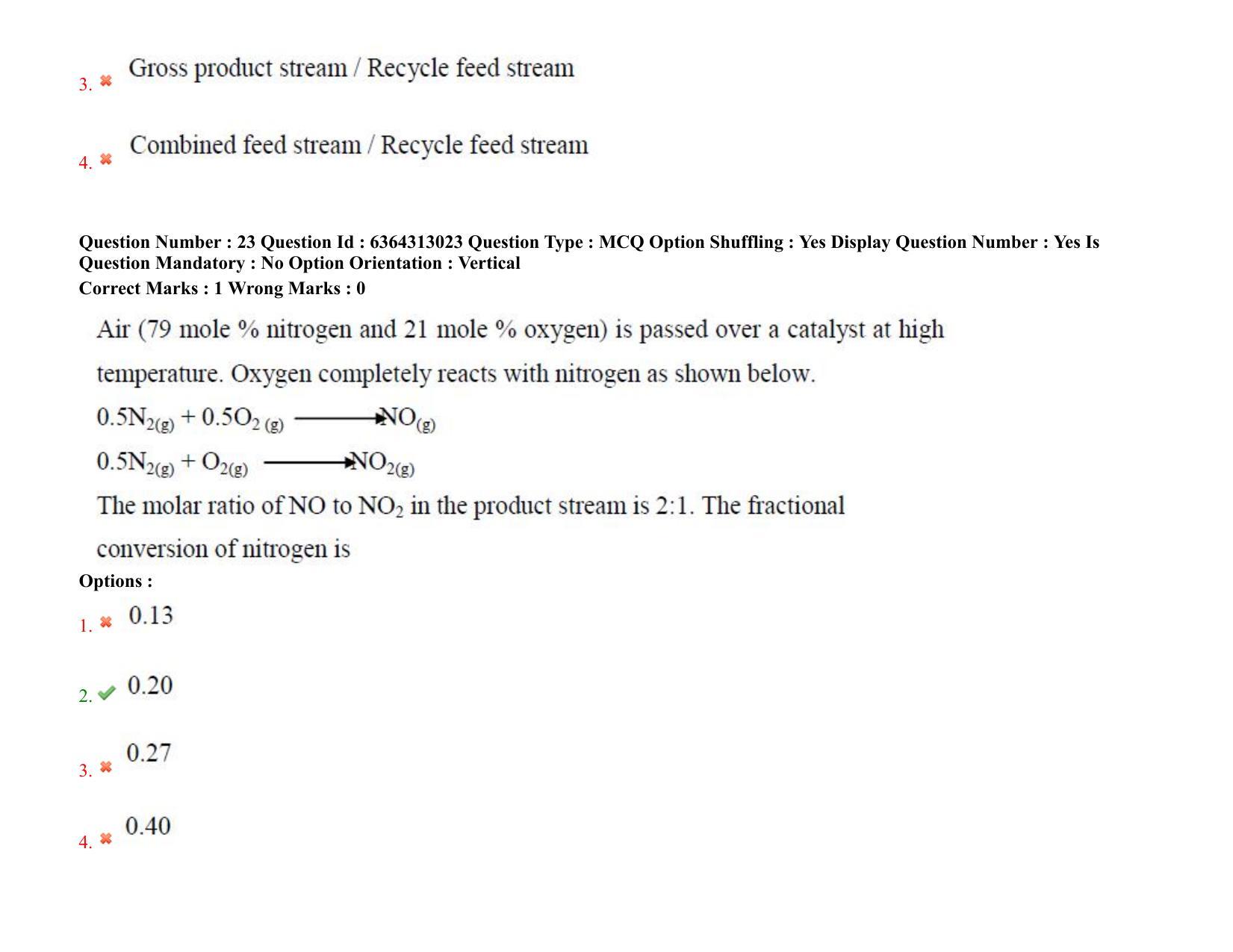 TS PGECET 2021: (CH) Chemical Engineering Question Papers - Page 17