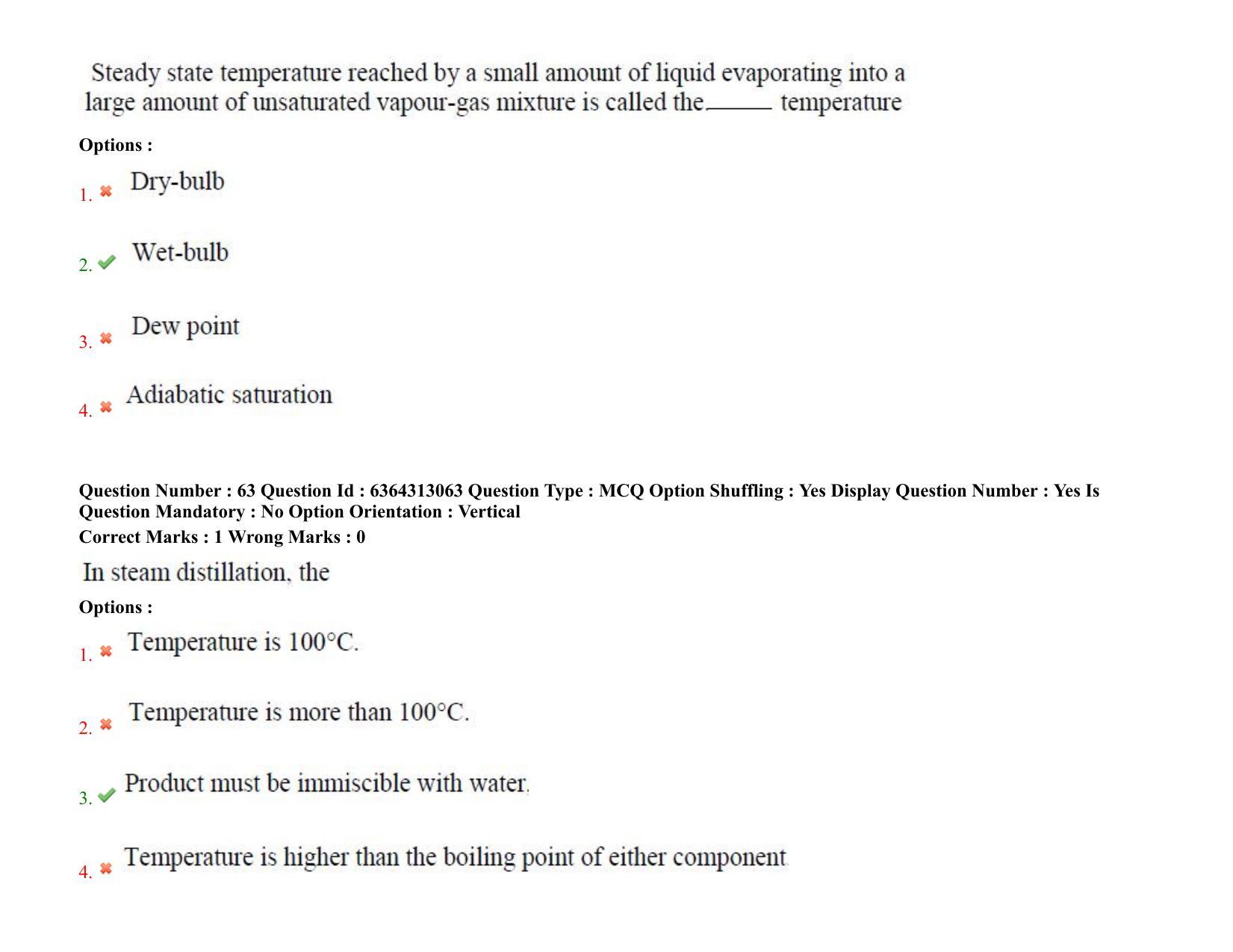 TS PGECET 2021: (CH) Chemical Engineering Question Papers - Page 40
