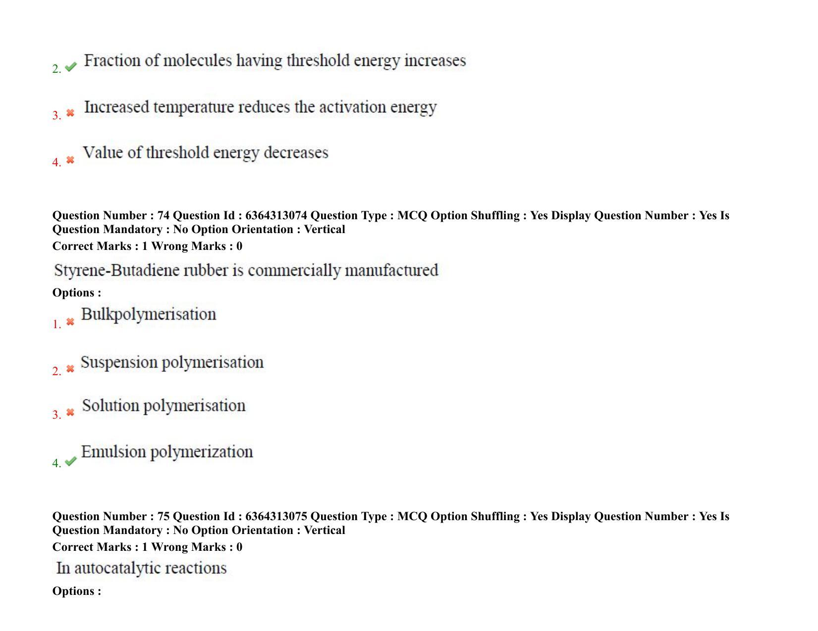 TS PGECET 2021: (CH) Chemical Engineering Question Papers - Page 47