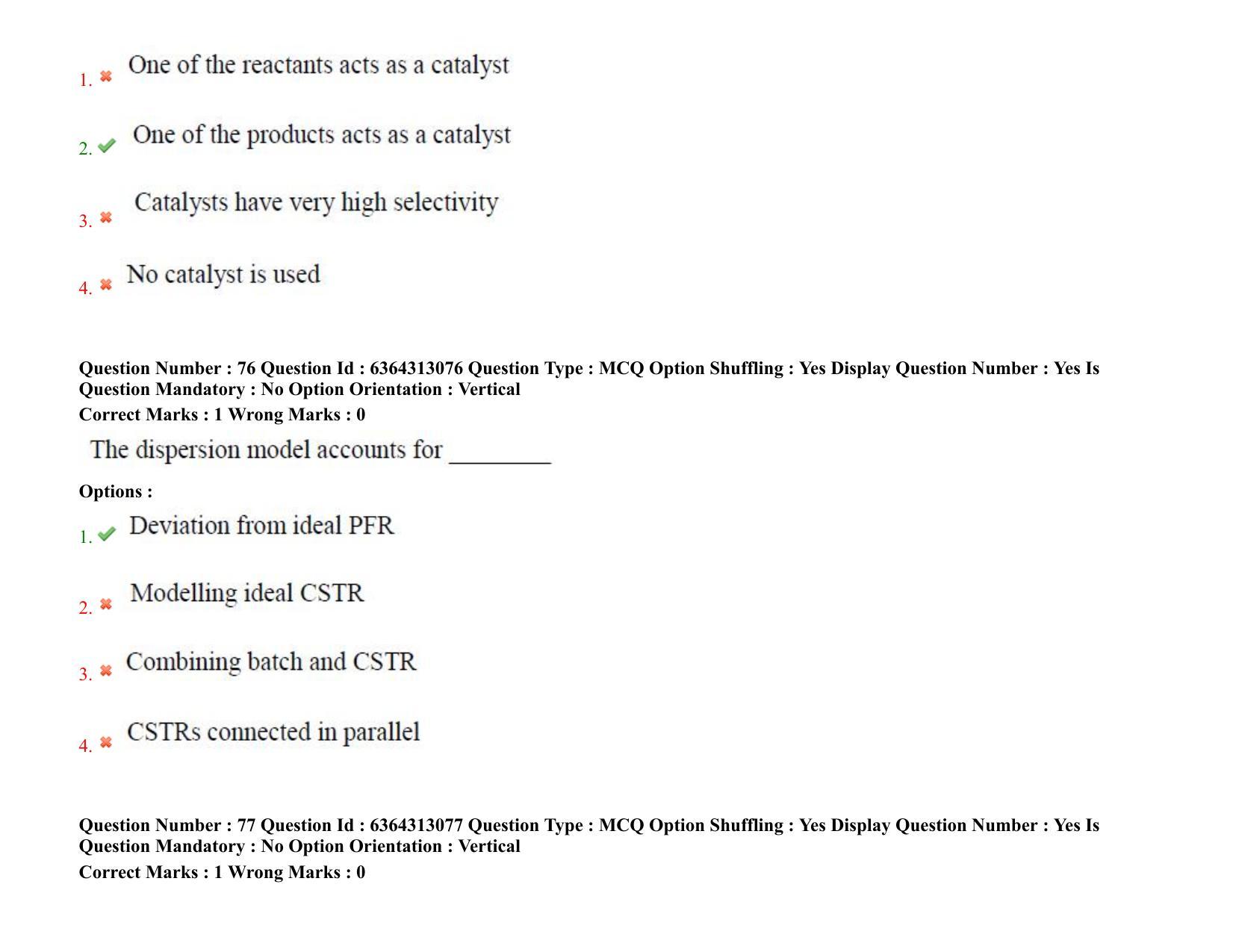 TS PGECET 2021: (CH) Chemical Engineering Question Papers - Page 48