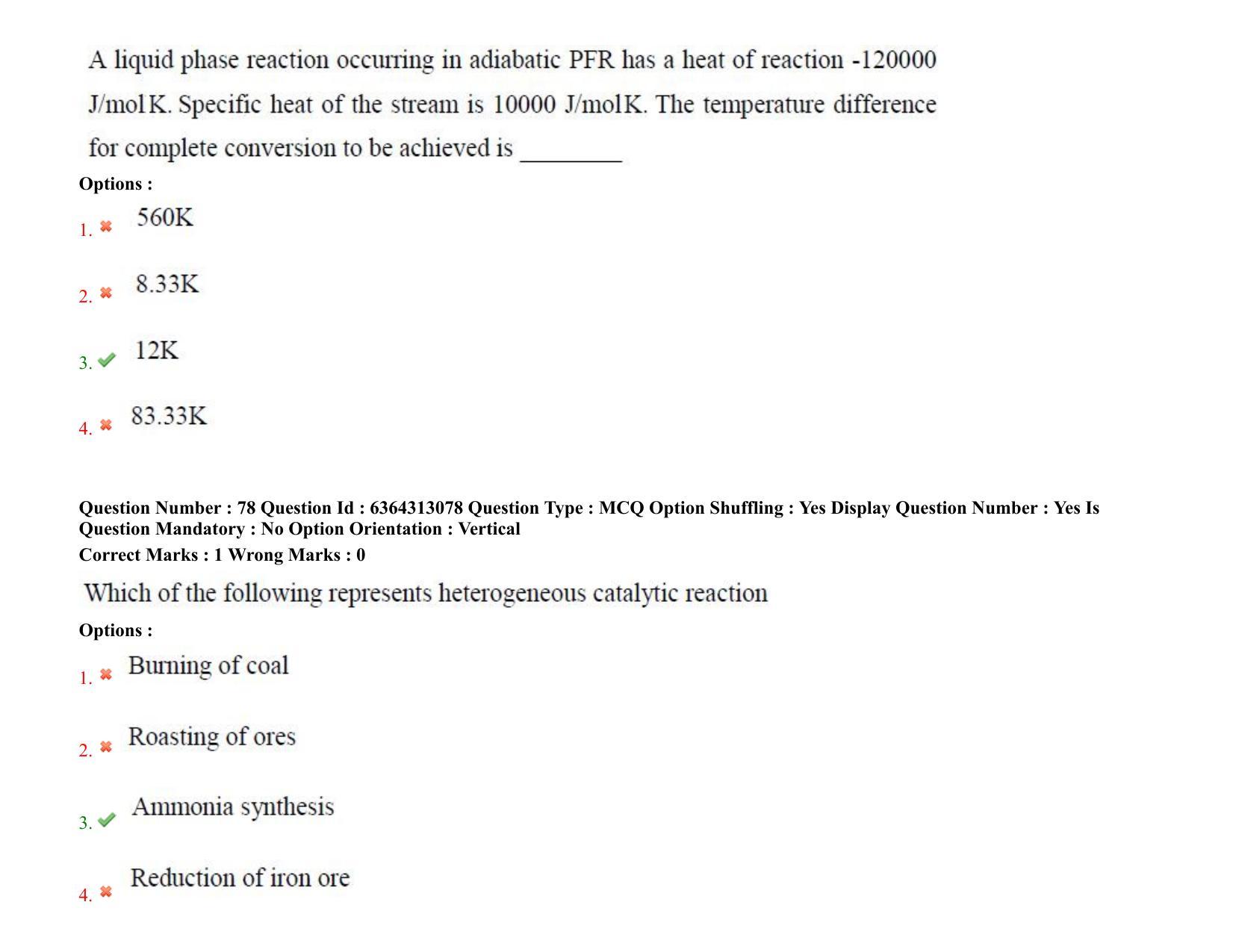 TS PGECET 2021: (CH) Chemical Engineering Question Papers - Page 49
