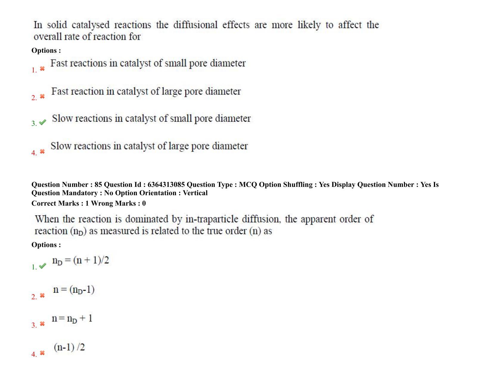 TS PGECET 2021: (CH) Chemical Engineering Question Papers - Page 53
