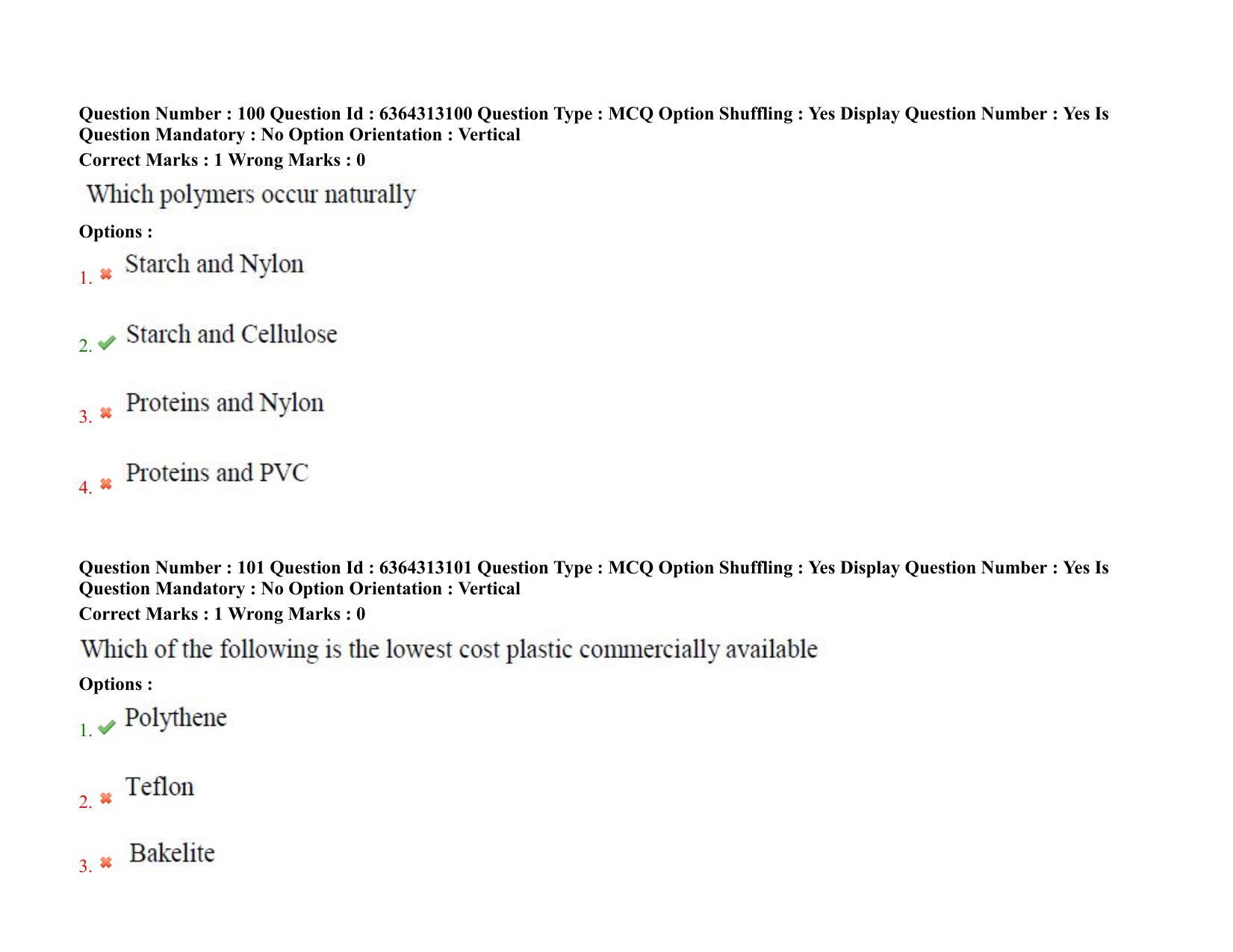 TS PGECET 2021: (CH) Chemical Engineering Question Papers - Page 62