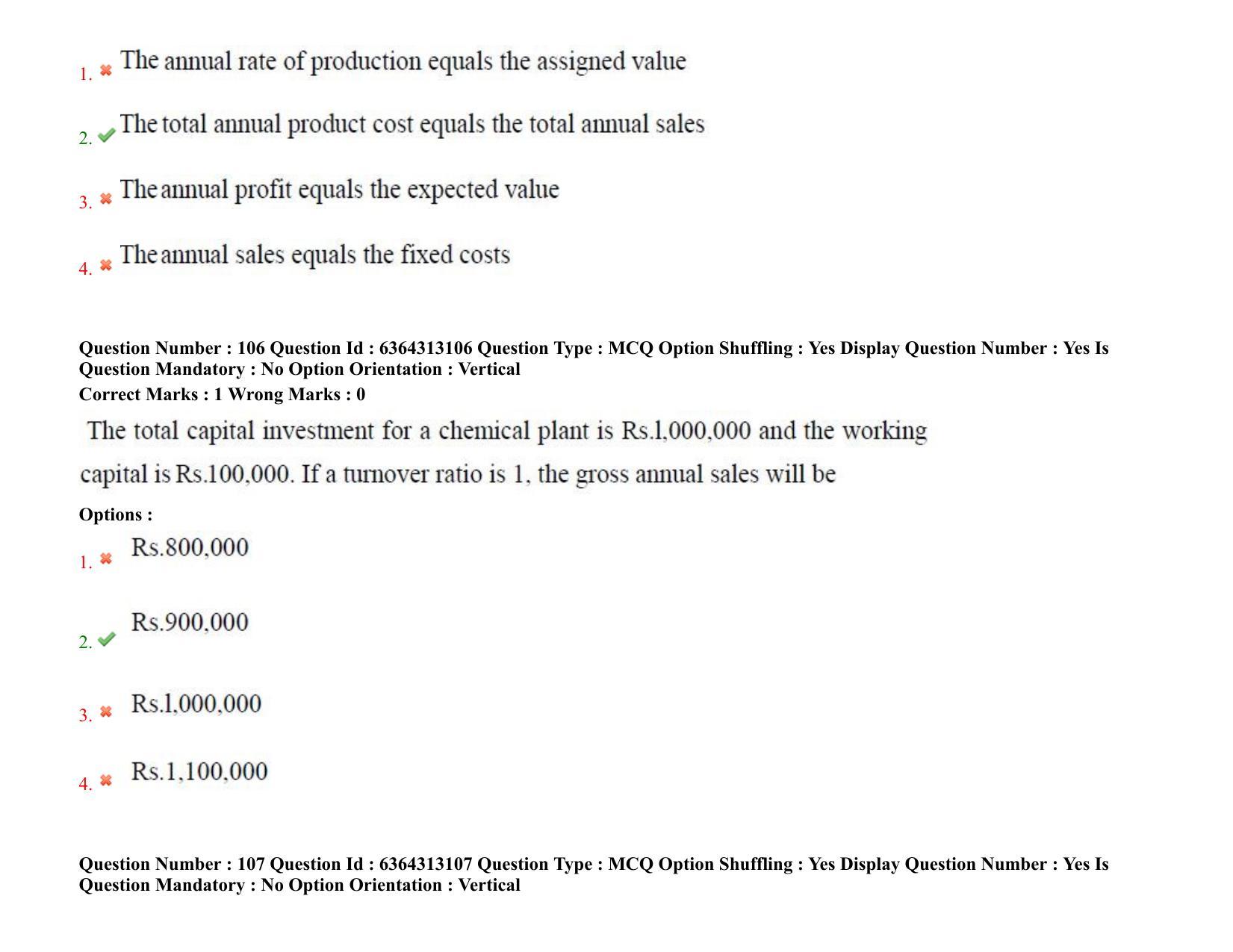 TS PGECET 2021: (CH) Chemical Engineering Question Papers - Page 65