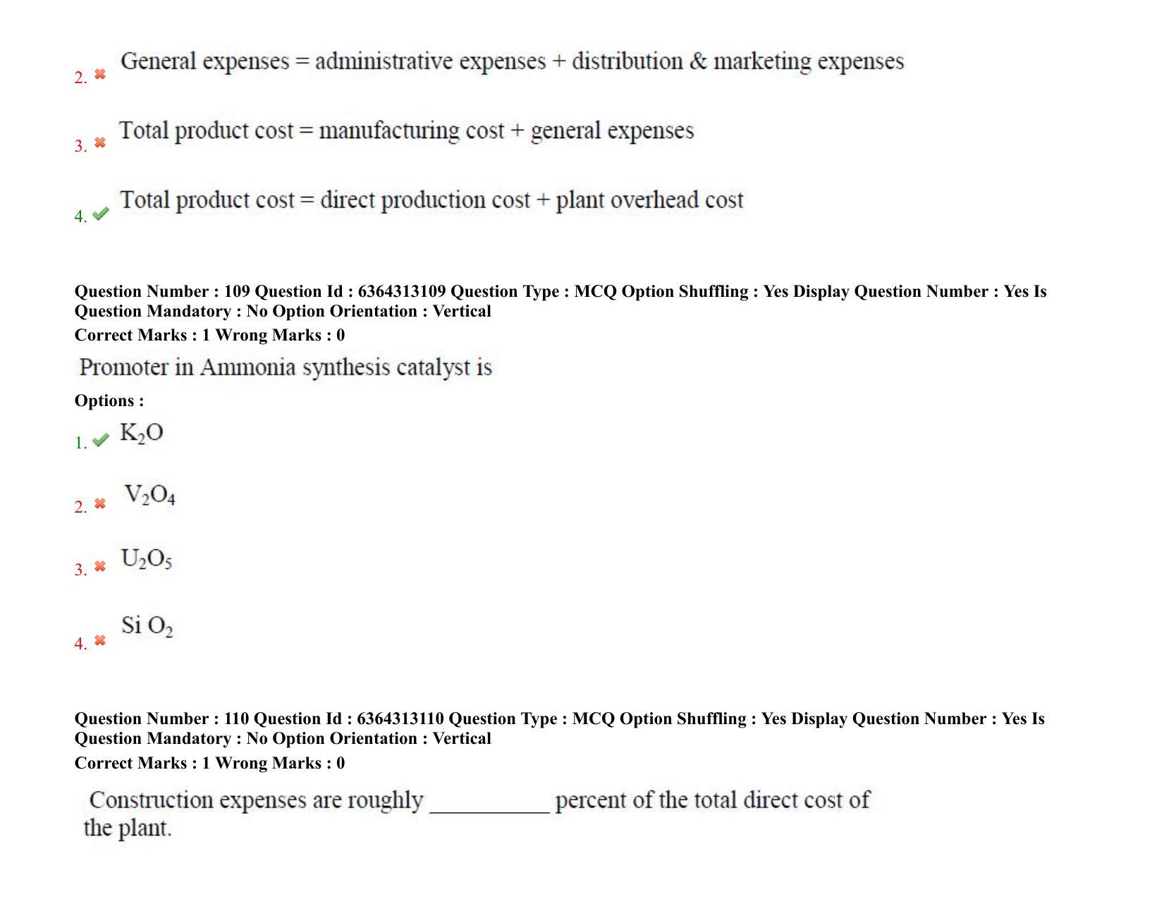 TS PGECET 2021: (CH) Chemical Engineering Question Papers - Page 67