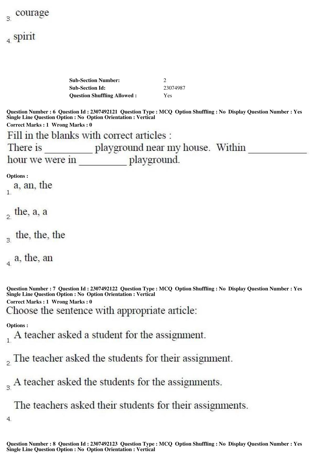 TS EDCET Question Paper 2019 - Mathematics - Page 4