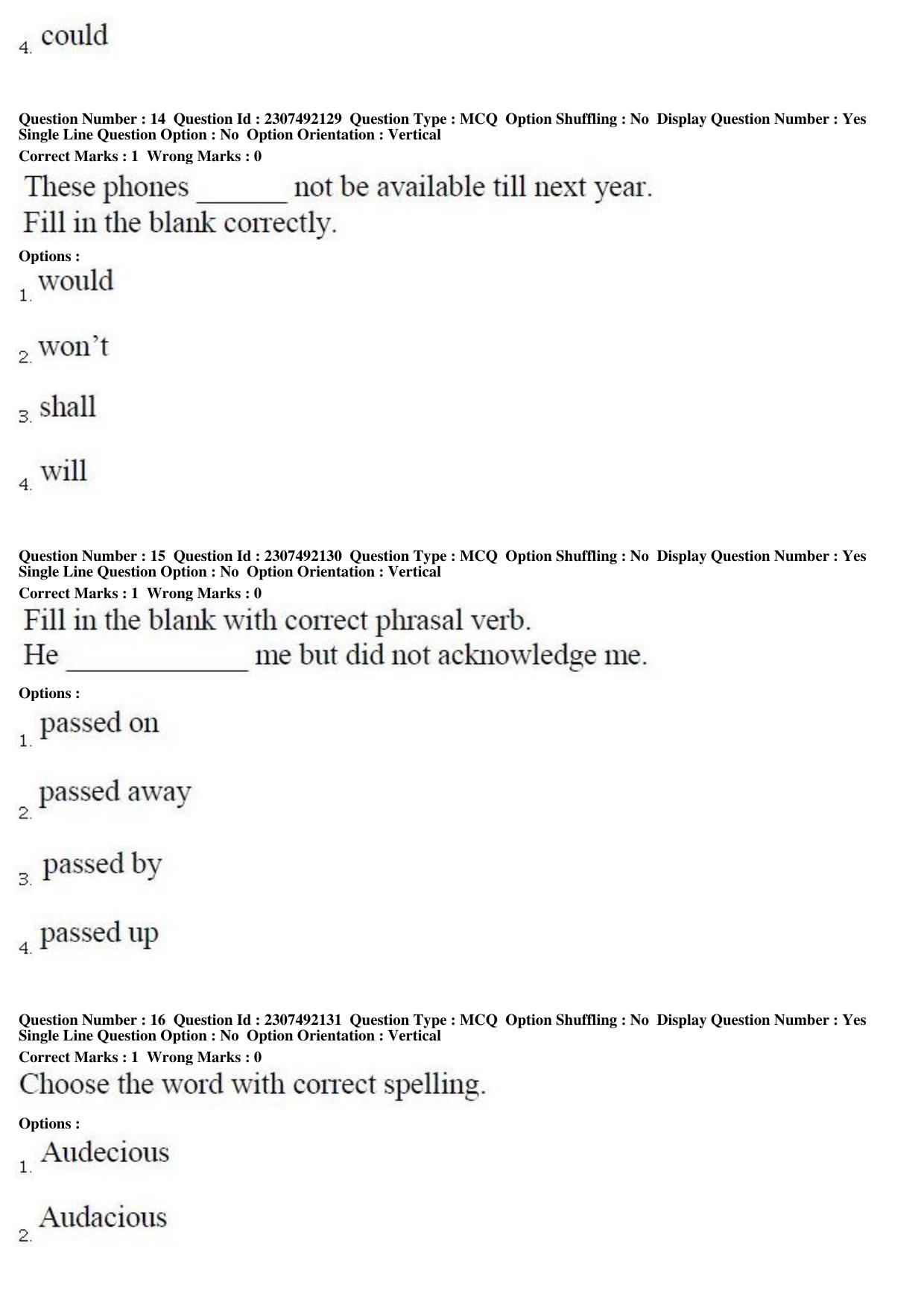 TS EDCET Question Paper 2019 - Mathematics - Page 7