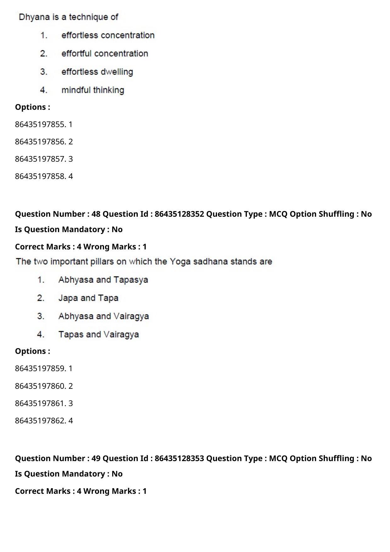 CUET PG 2021 PGQP36 Question Paper - Page 26