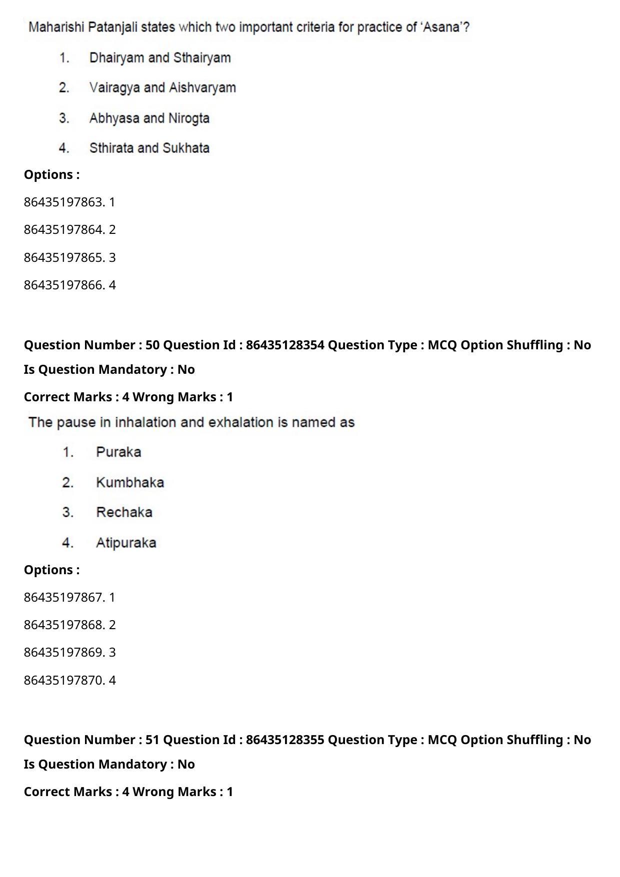 CUET PG 2021 PGQP36 Question Paper - Page 27