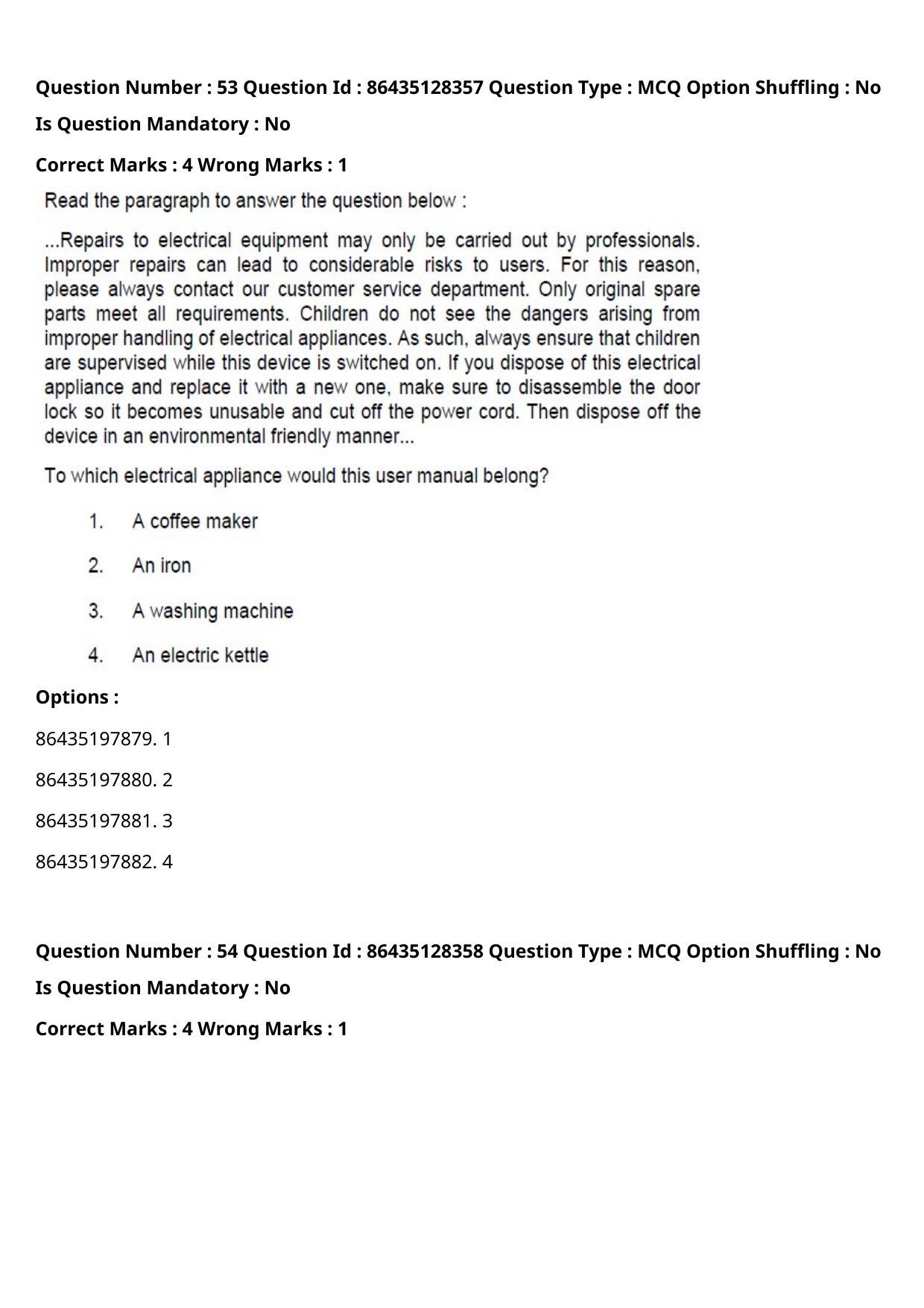 CUET PG 2021 PGQP36 Question Paper - Page 29