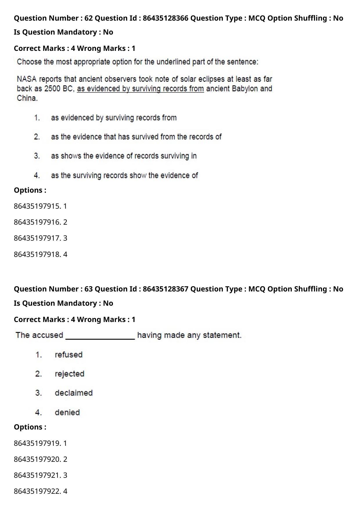 CUET PG 2021 PGQP36 Question Paper - Page 34