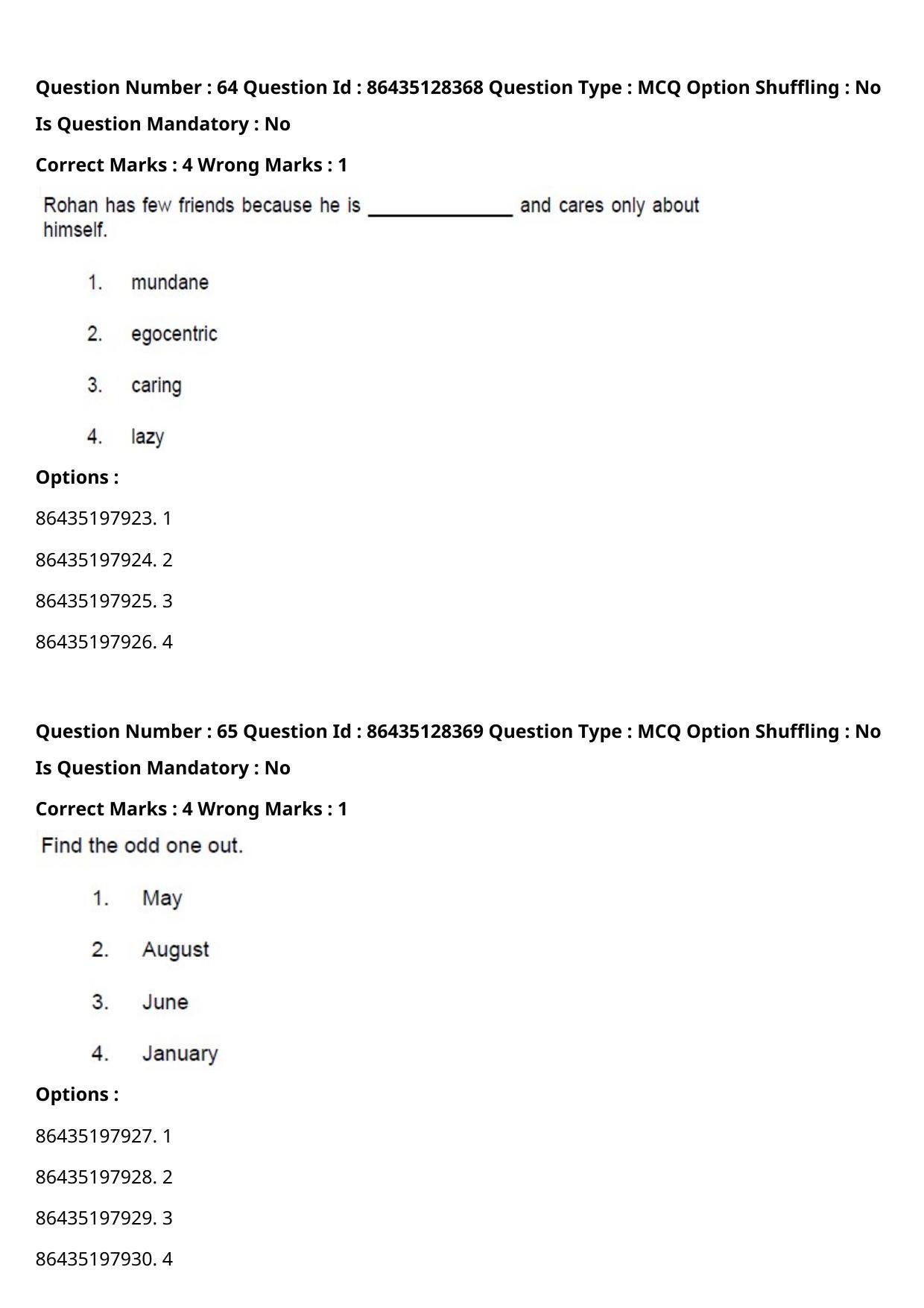 CUET PG 2021 PGQP36 Question Paper - Page 35