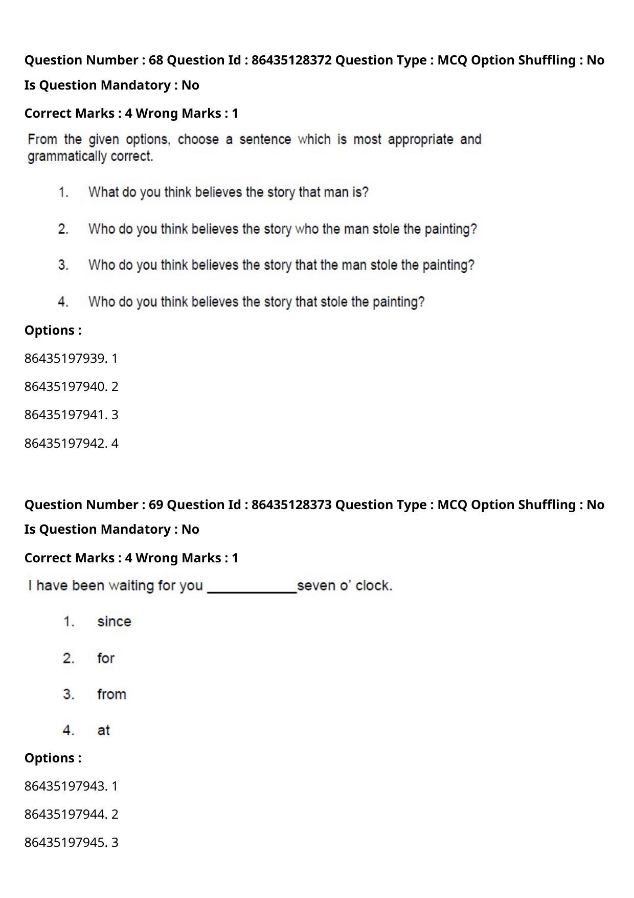 CUET PG 2021 PGQP36 Question Paper - Page 37