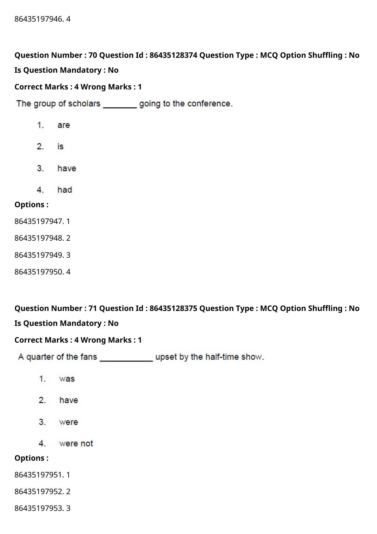 CUET PG 2021 PGQP36 Question Paper - Page 38