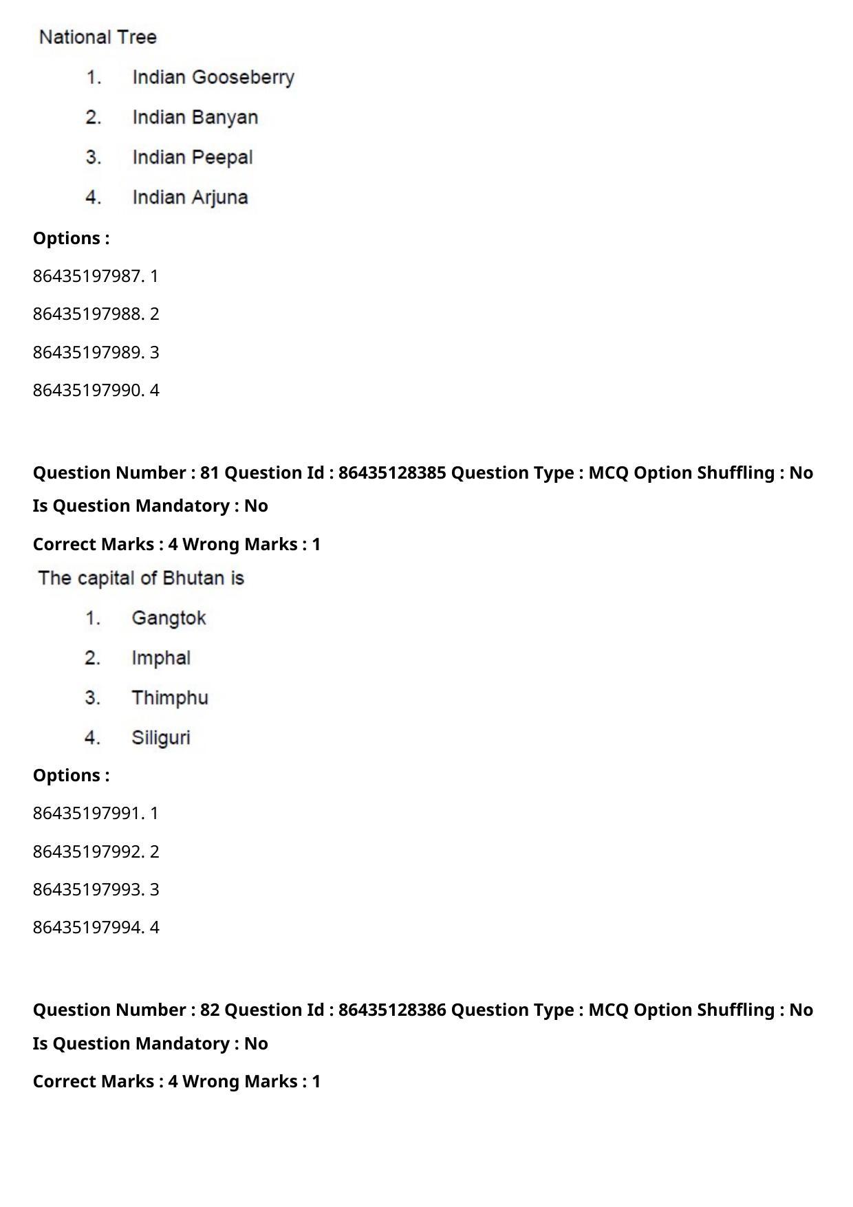 CUET PG 2021 PGQP36 Question Paper - Page 43